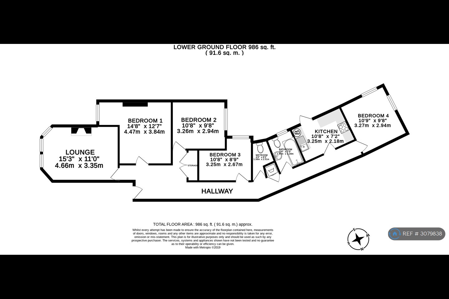College Court Queen Caroline Street, London floorplan