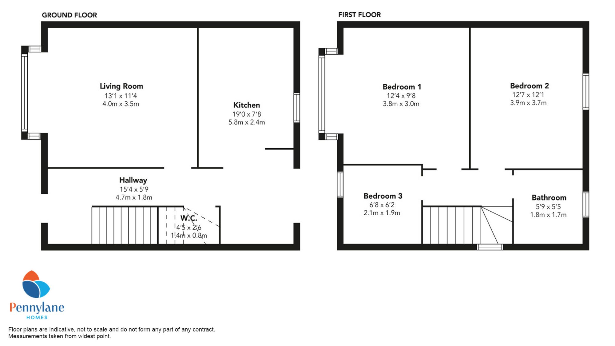 3 Douglas Road, Renfrew floorplan