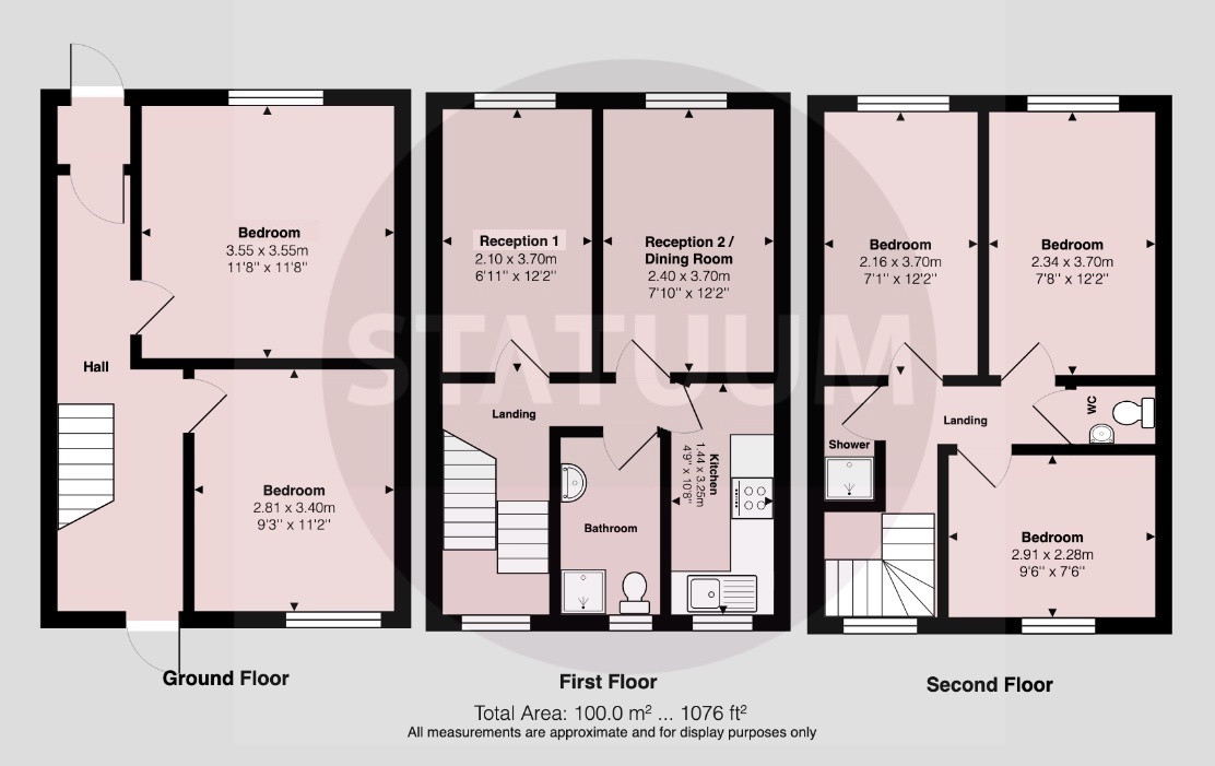 108, Chobham Road, Stratford Westfield, London floorplan