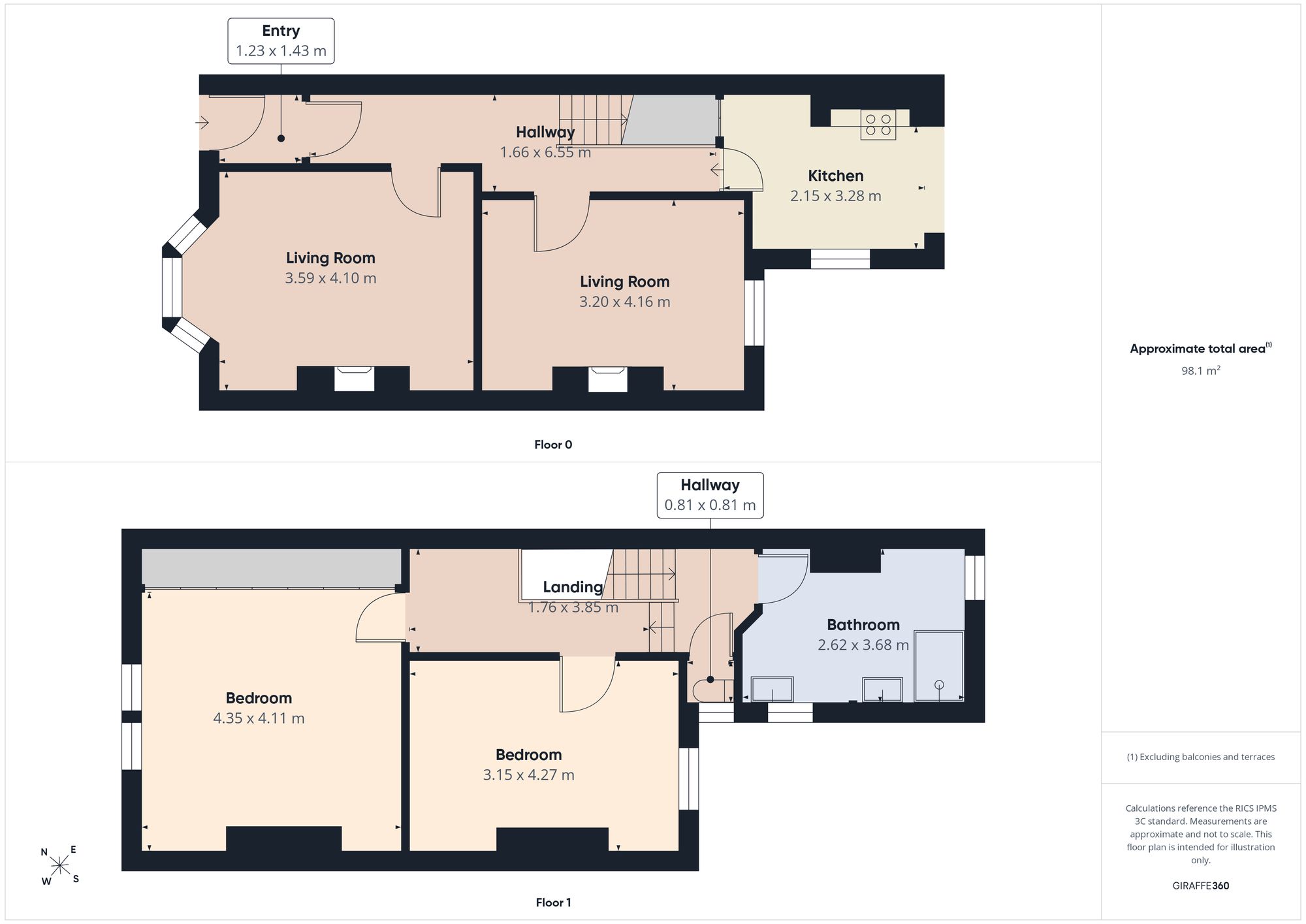 48 Blagdon Avenue, South Shields floorplan