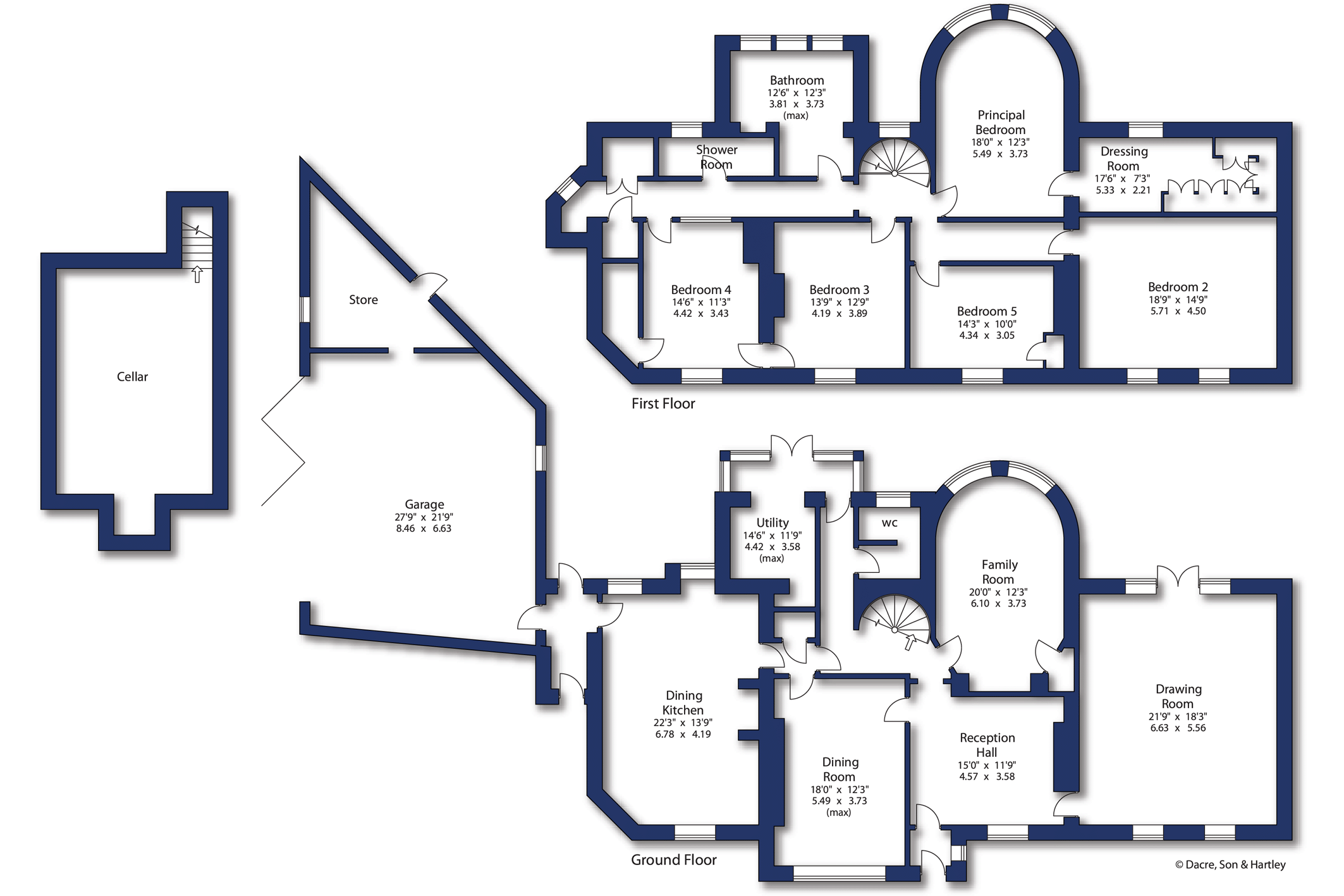 66, Main Street, Ilkley floorplan