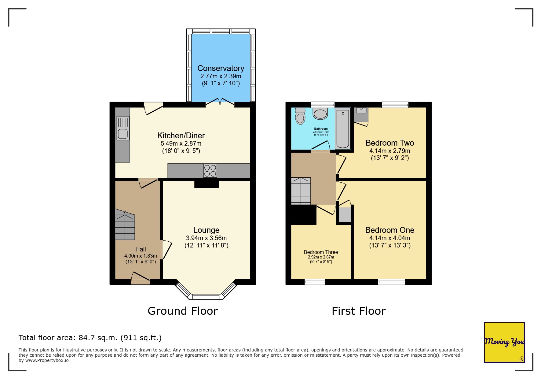 246 Sturminster Road, Bristol floorplan