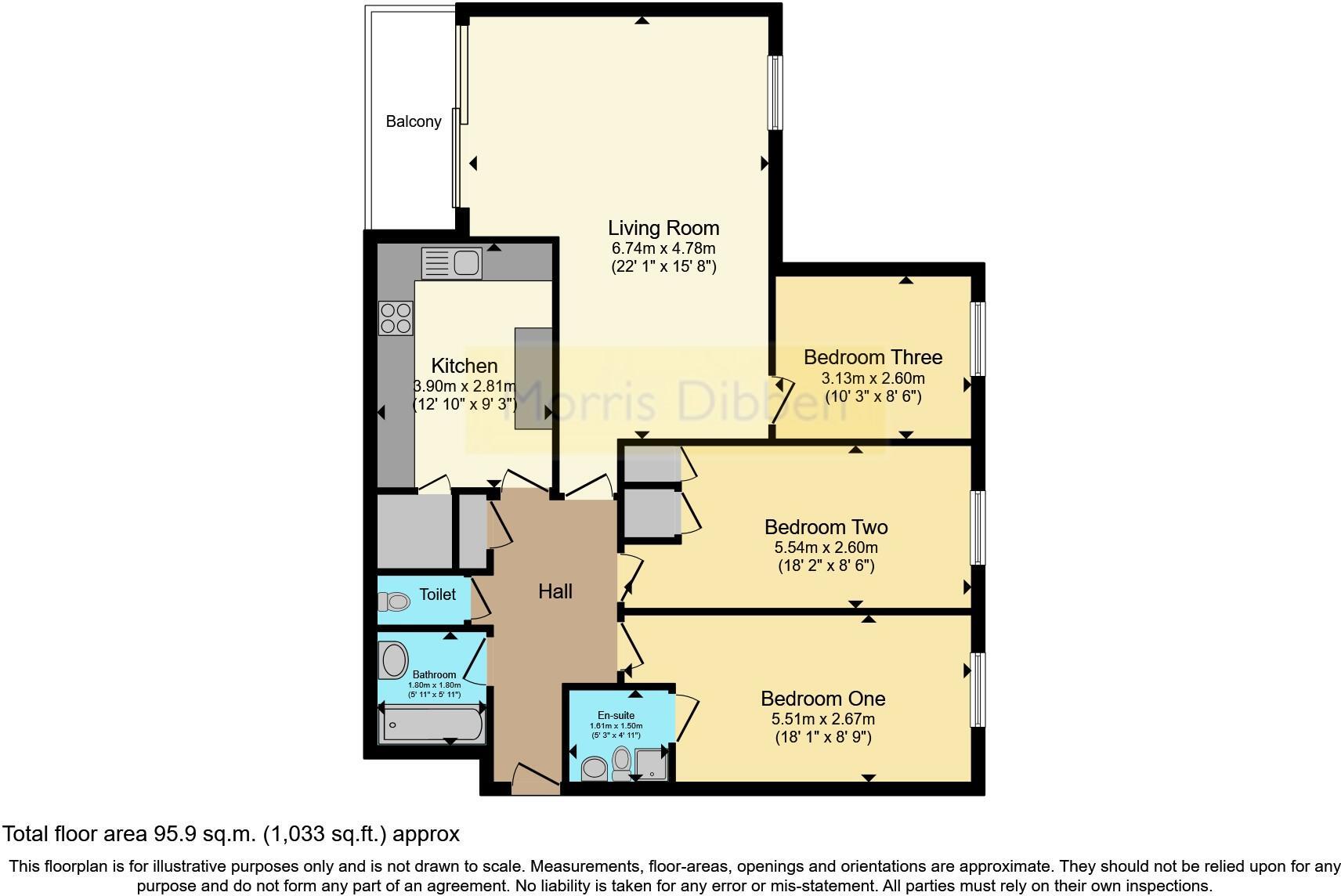 Flat 29, Vectis Court,, Talbot Close, Hampshire floorplan