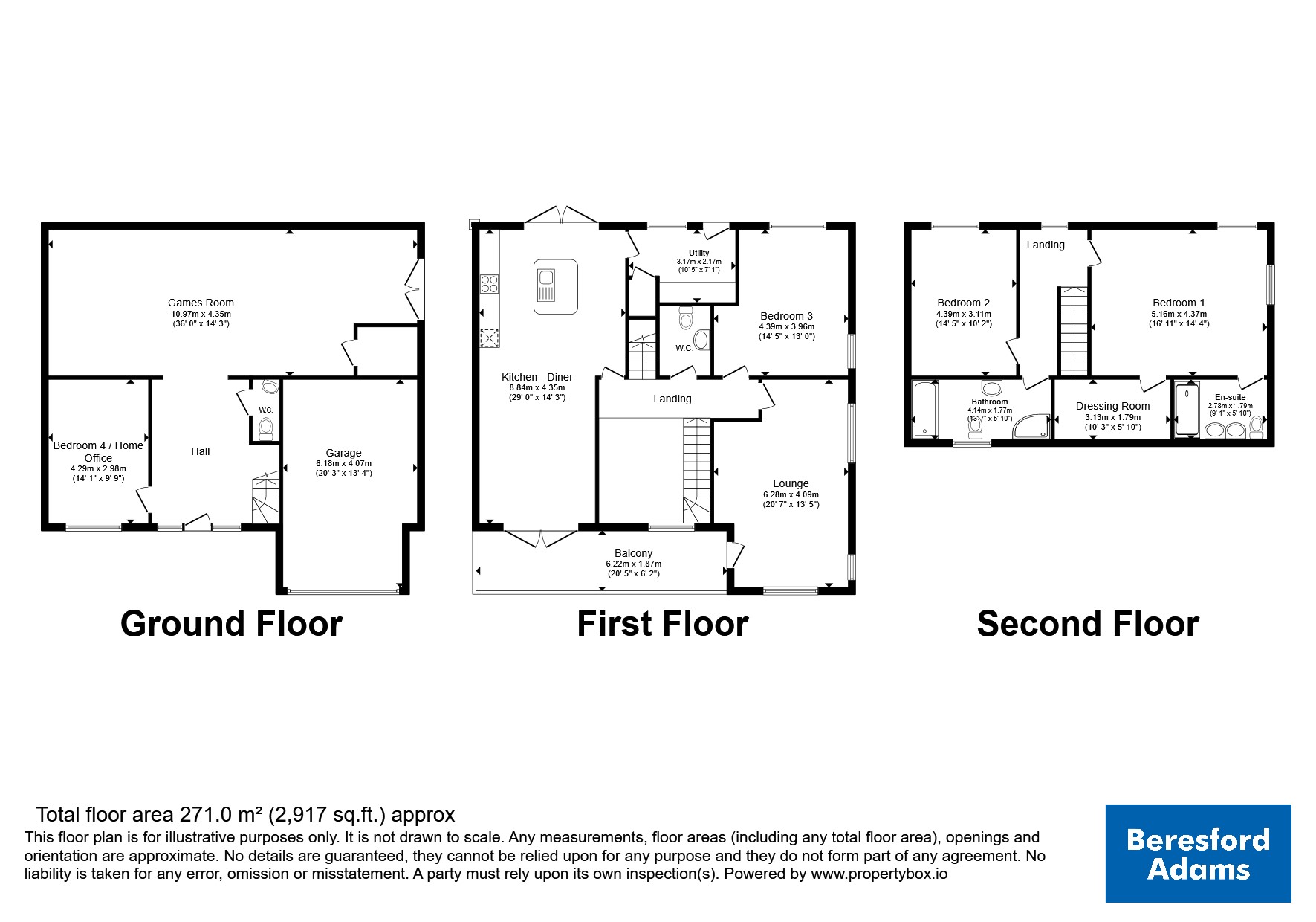 Mynwydd,, Cae America, Conwy floorplan