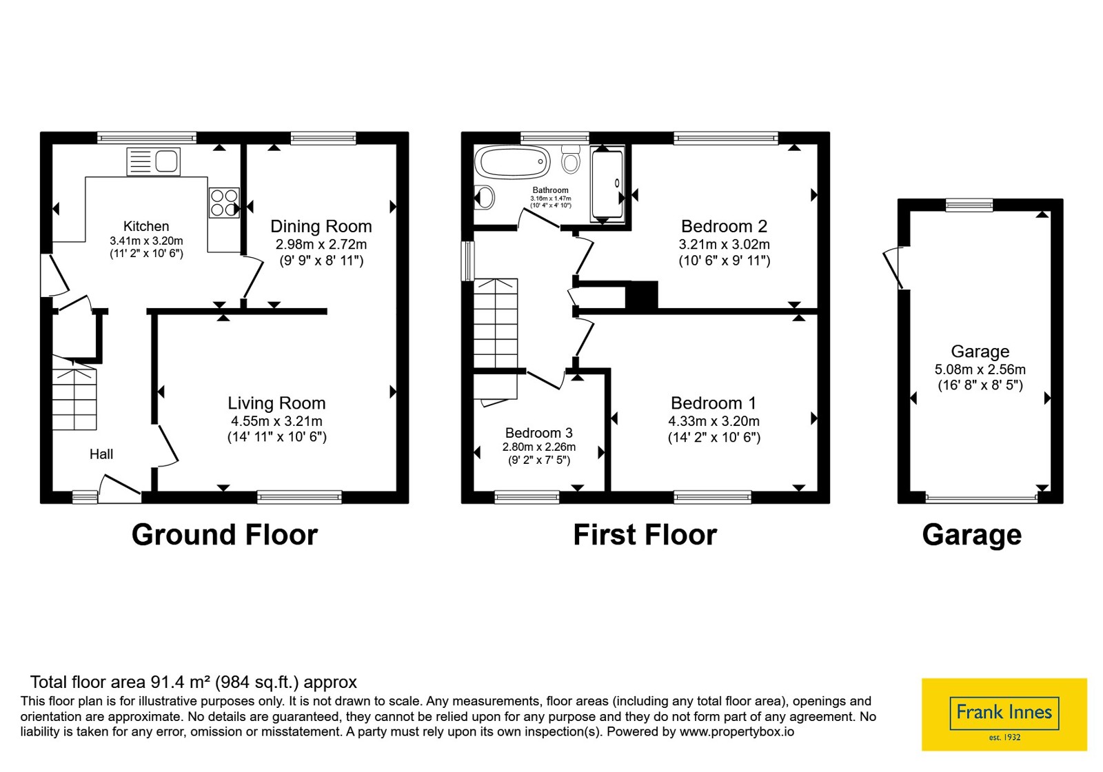 24, St. Lawrence Boulevard, Nottingham floorplan
