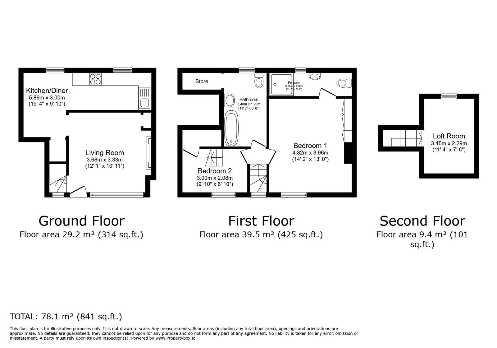 7, Market Square, Horsham floorplan