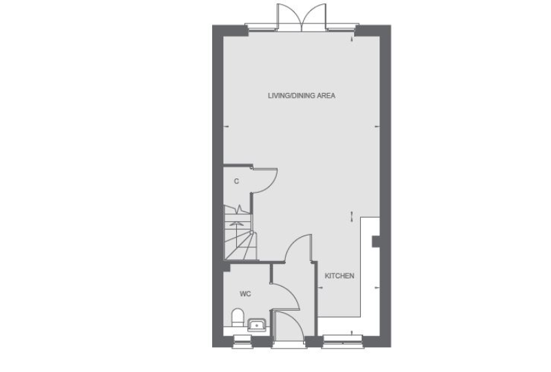 3 Bedrooms Semi-detached house for sale in Hanbury Place, Hospital Approach, Broomfield, Chelmsford CM1