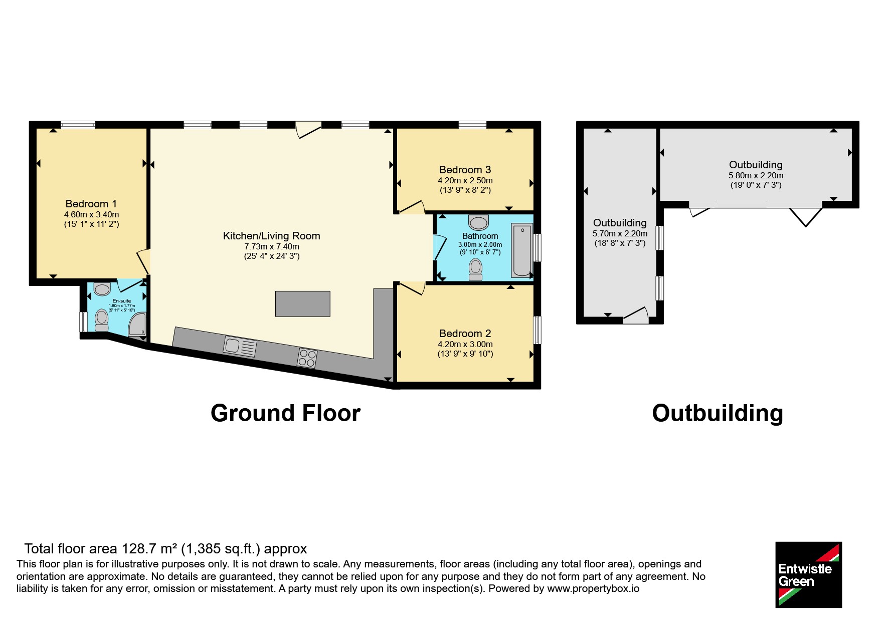 Brook View Barn,, Skipton Road, Colne floorplan