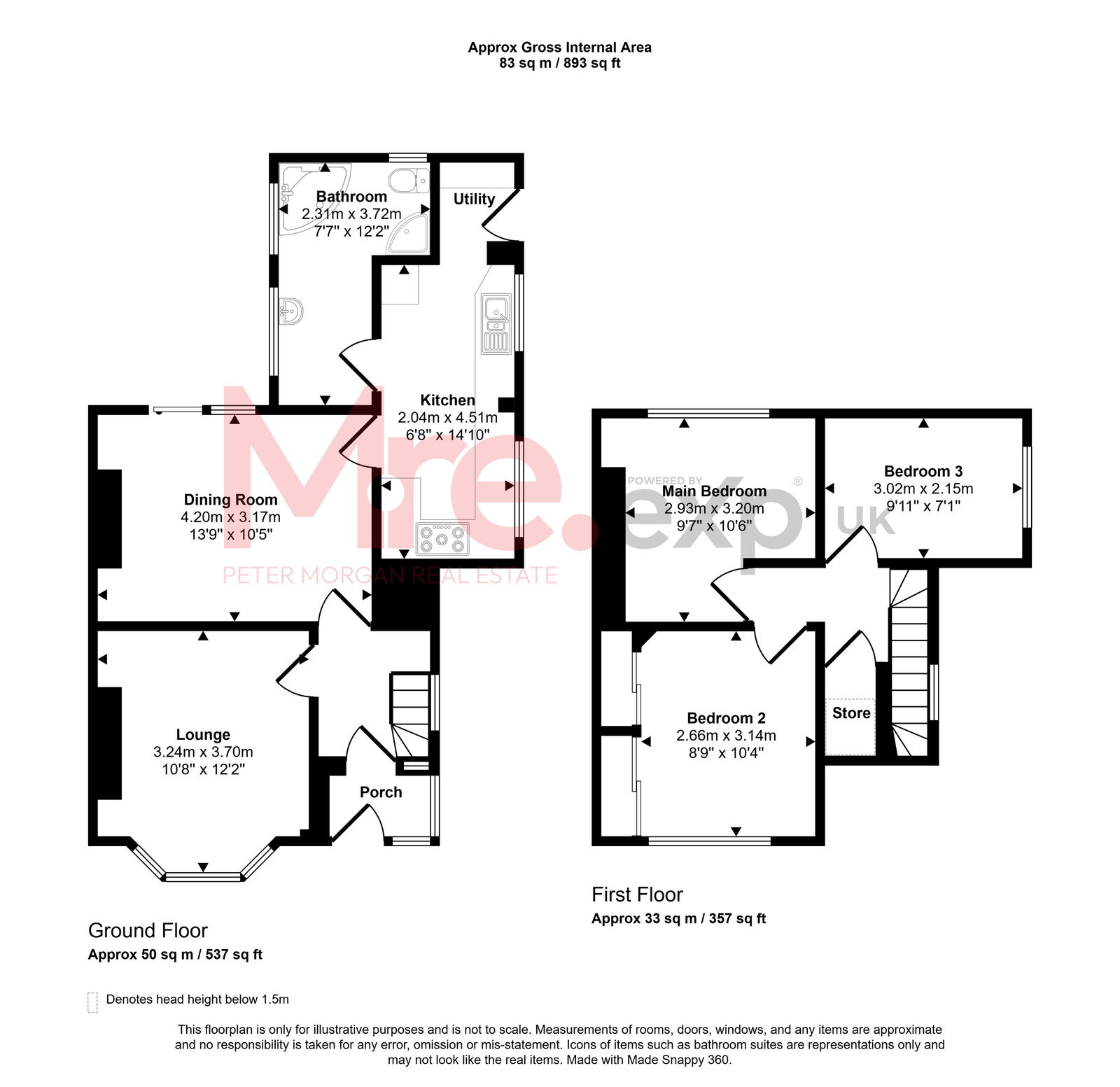 6, Pentwyn Road, Port Talbot floorplan