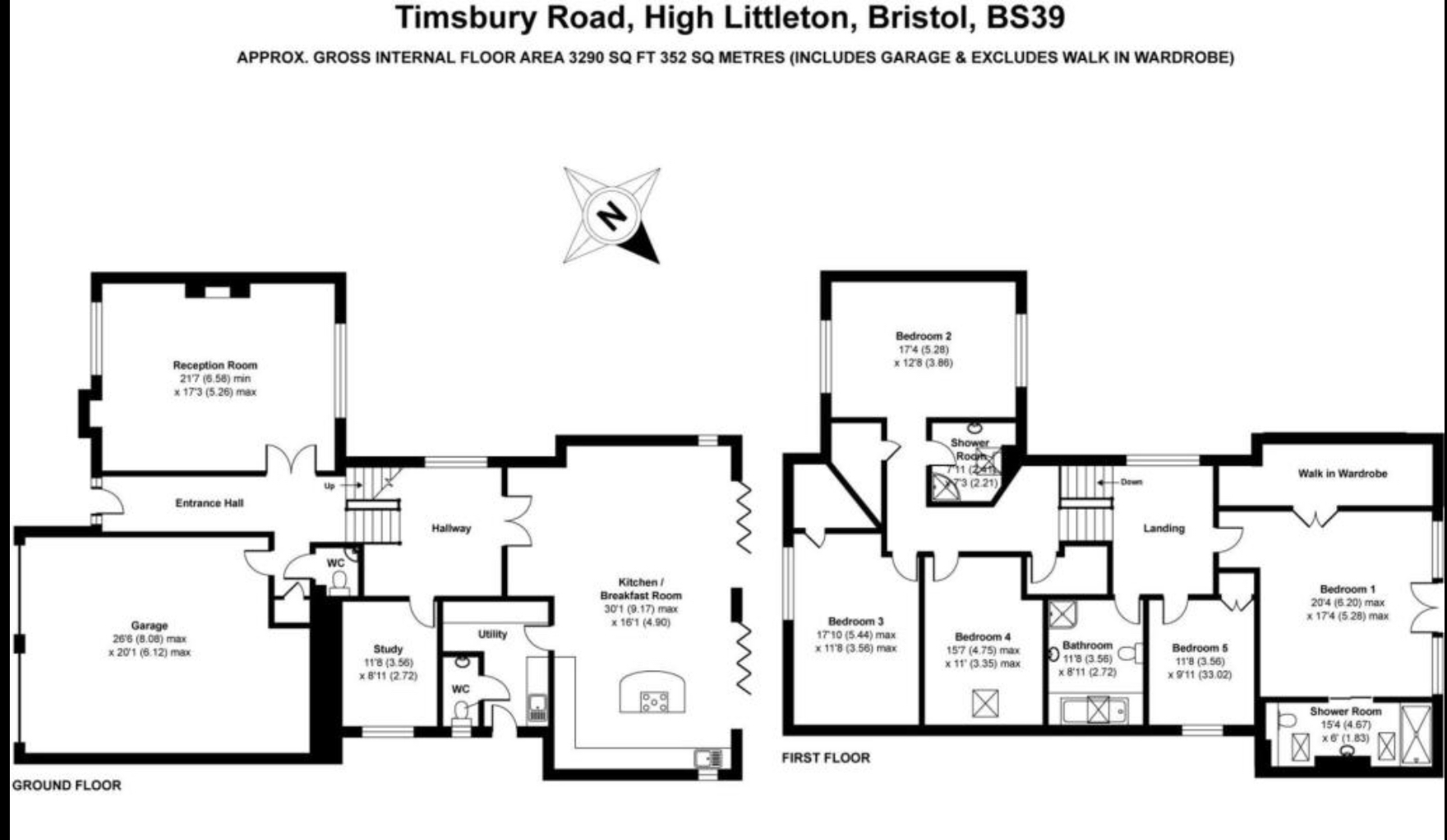 5 Bedrooms Detached house for sale in Timsbury Road, High Littleton BS39