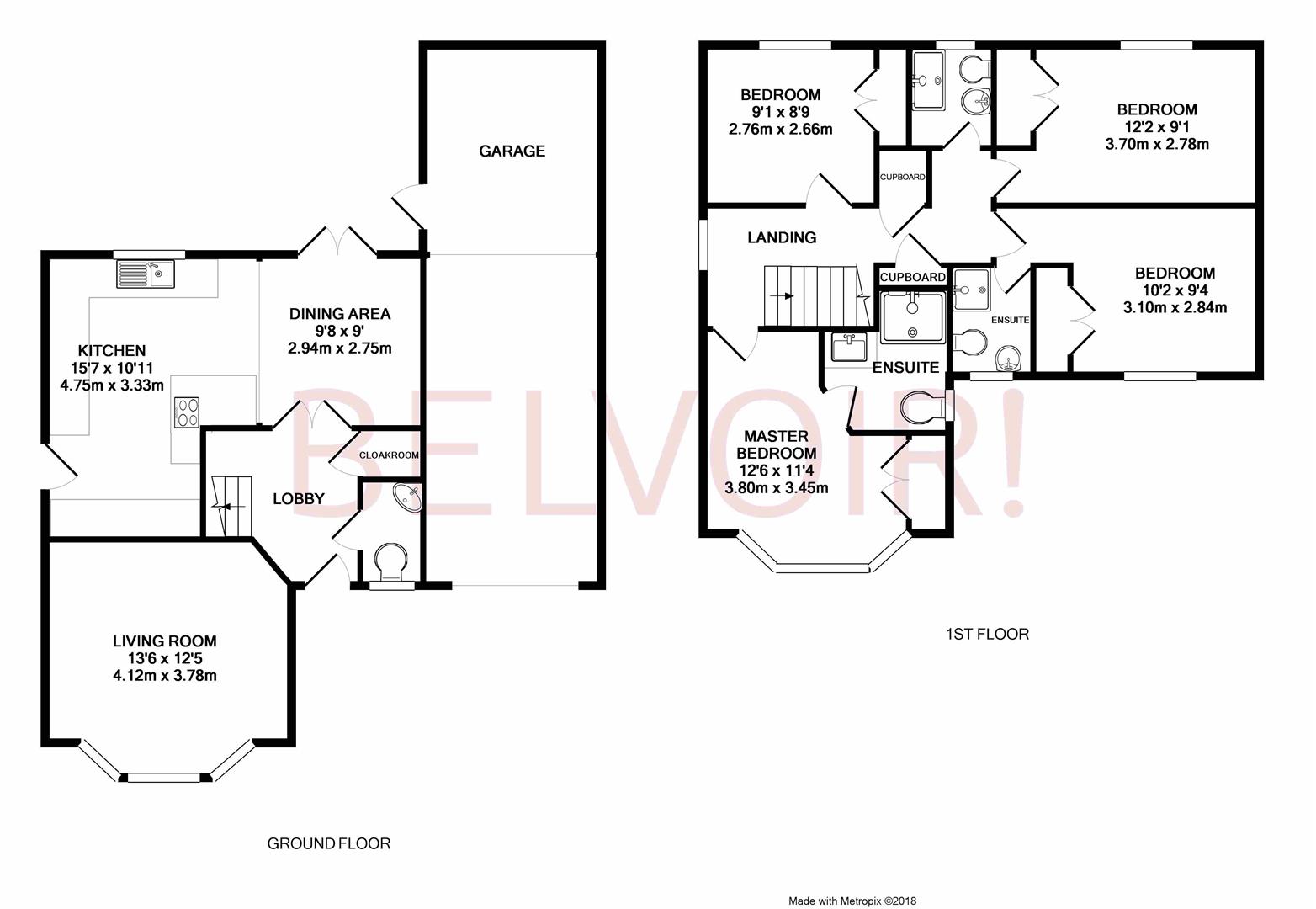 4 Bedrooms Semi-detached house for sale in Priest Down, Beggarwood, Basingstoke RG22