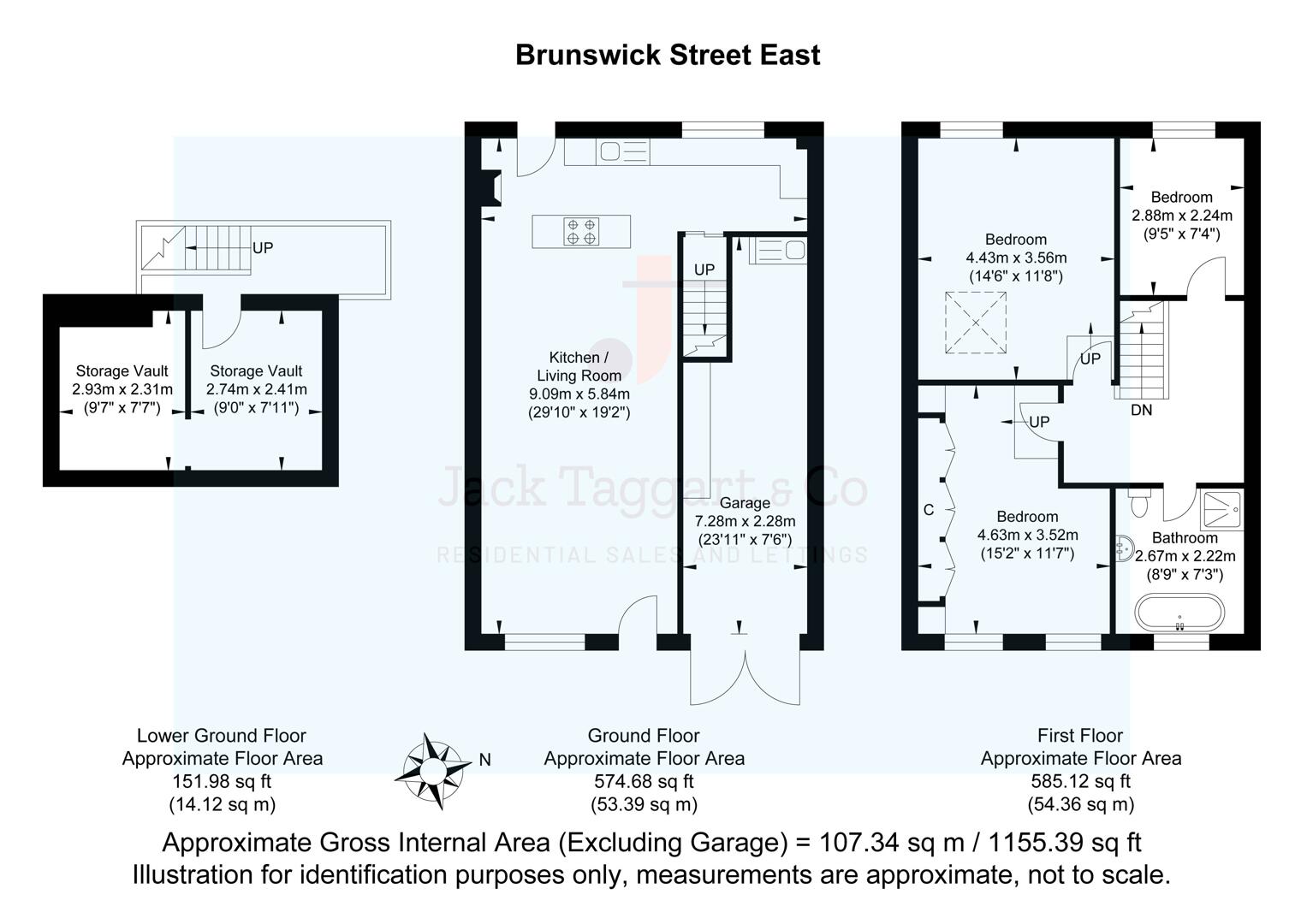 34, Brunswick Street East, Hove floorplan