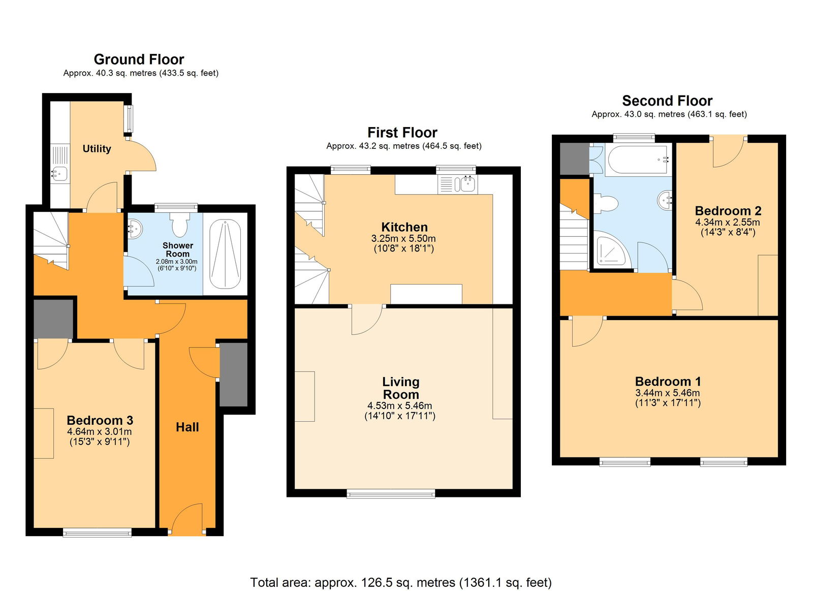 8, High Street, Abertillery floorplan