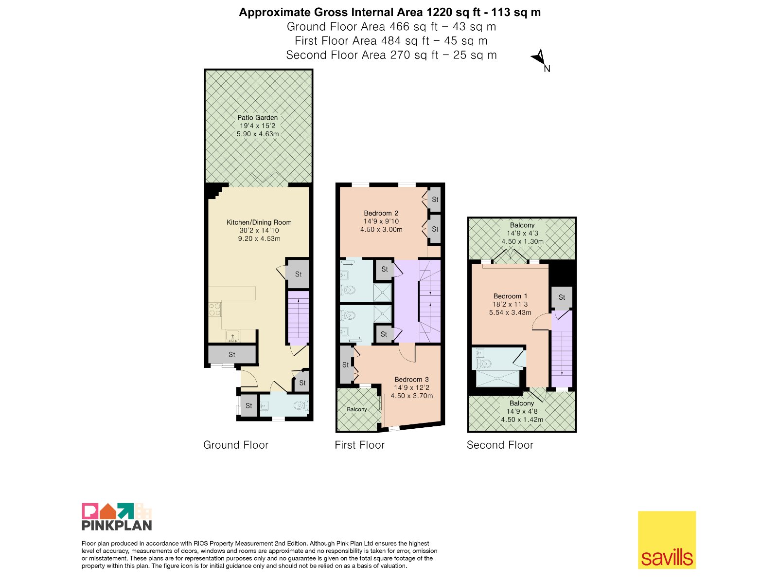 33,, Woodbridge Street, London floorplan