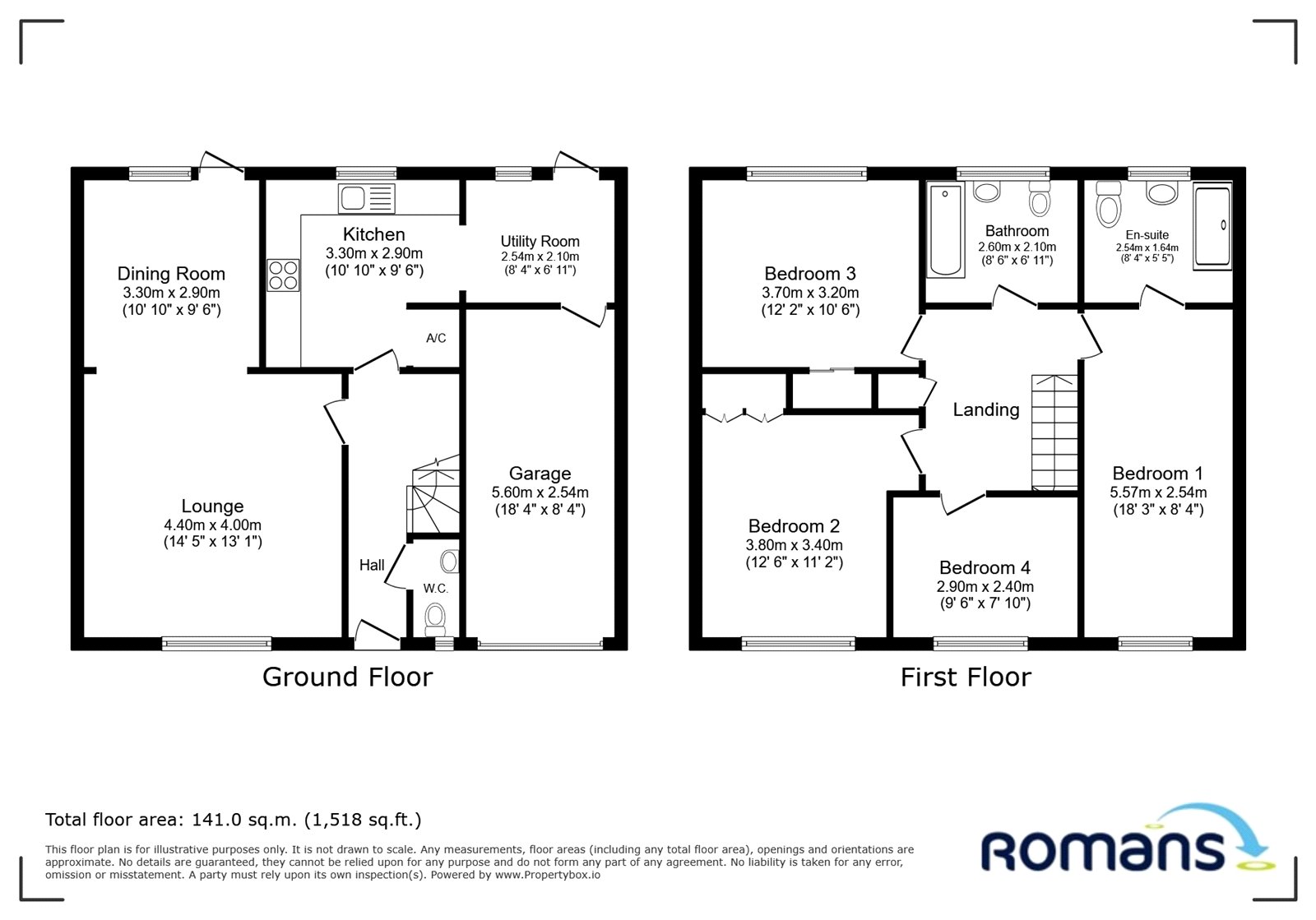 11, Squirrel Close, Berkshire floorplan