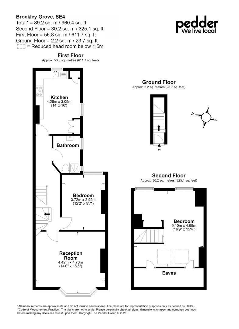 Brockley Grove, London floorplan
