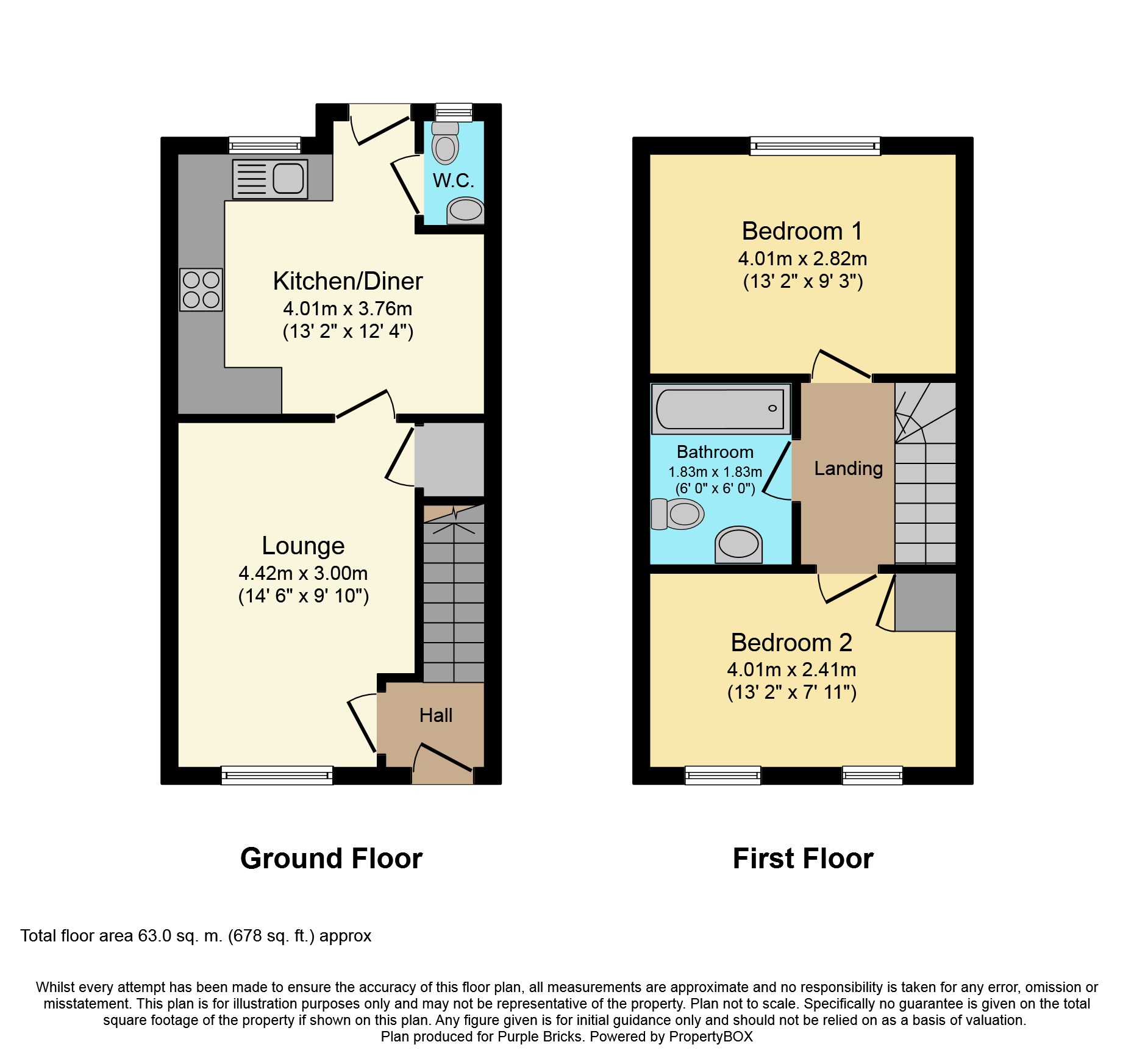 2 Bedrooms Terraced house for sale in Rockbank Crescent, Coatbridge ML5