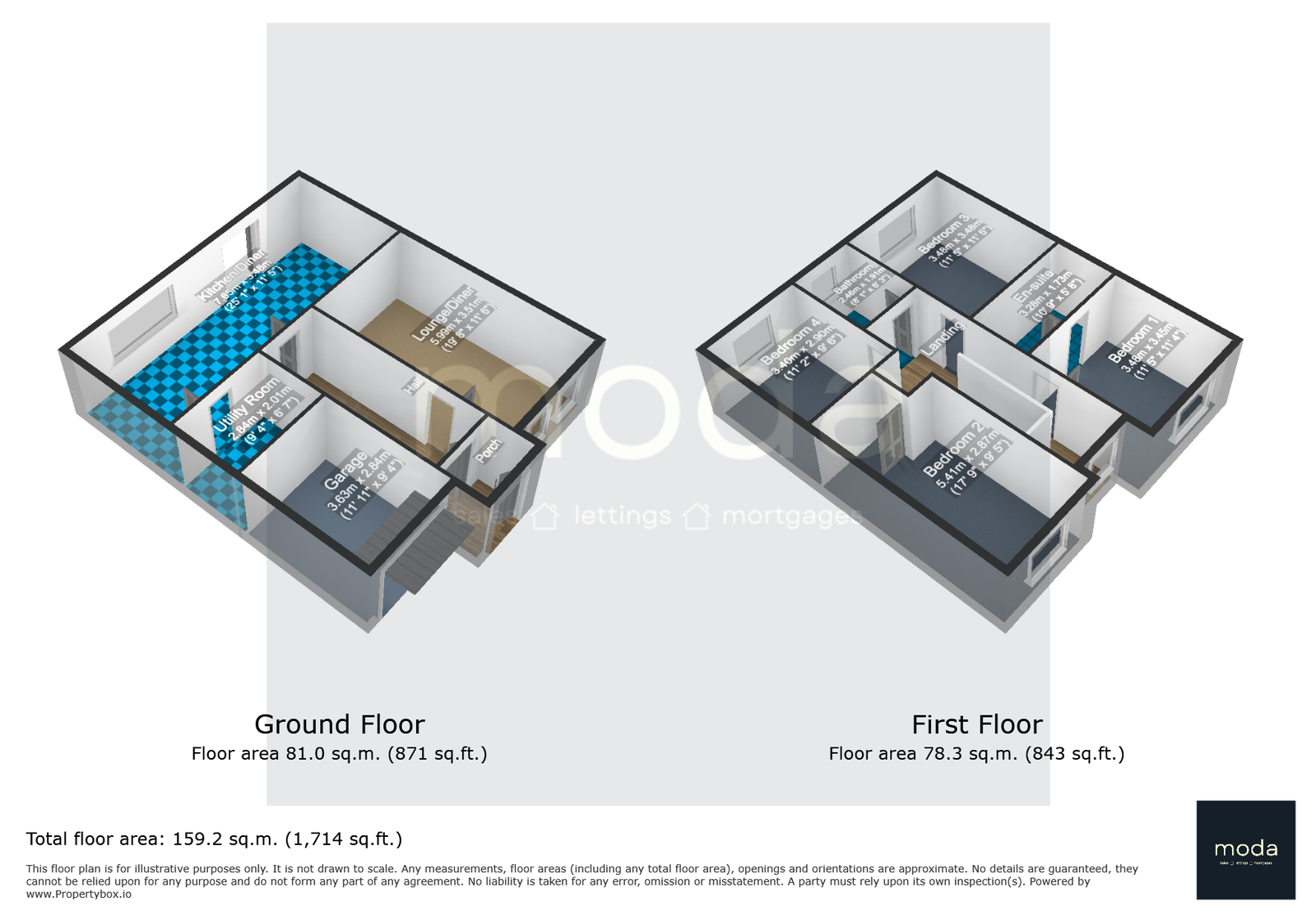14, Birch Tree Court, Liverpool floorplan