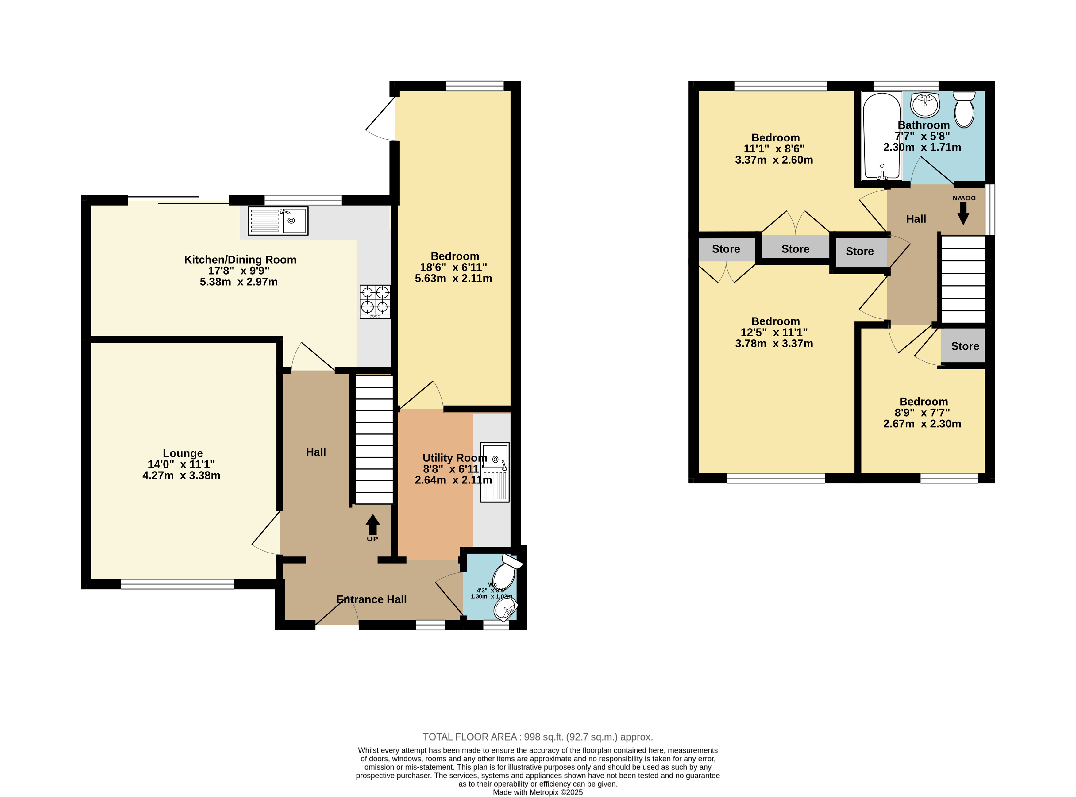 158, Field Avenue, Kent floorplan