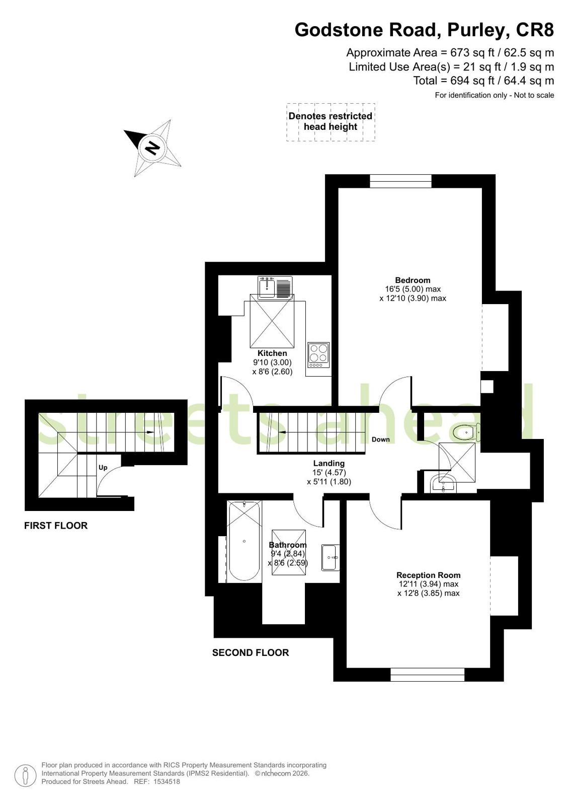 Godstone Road, Purley floorplan