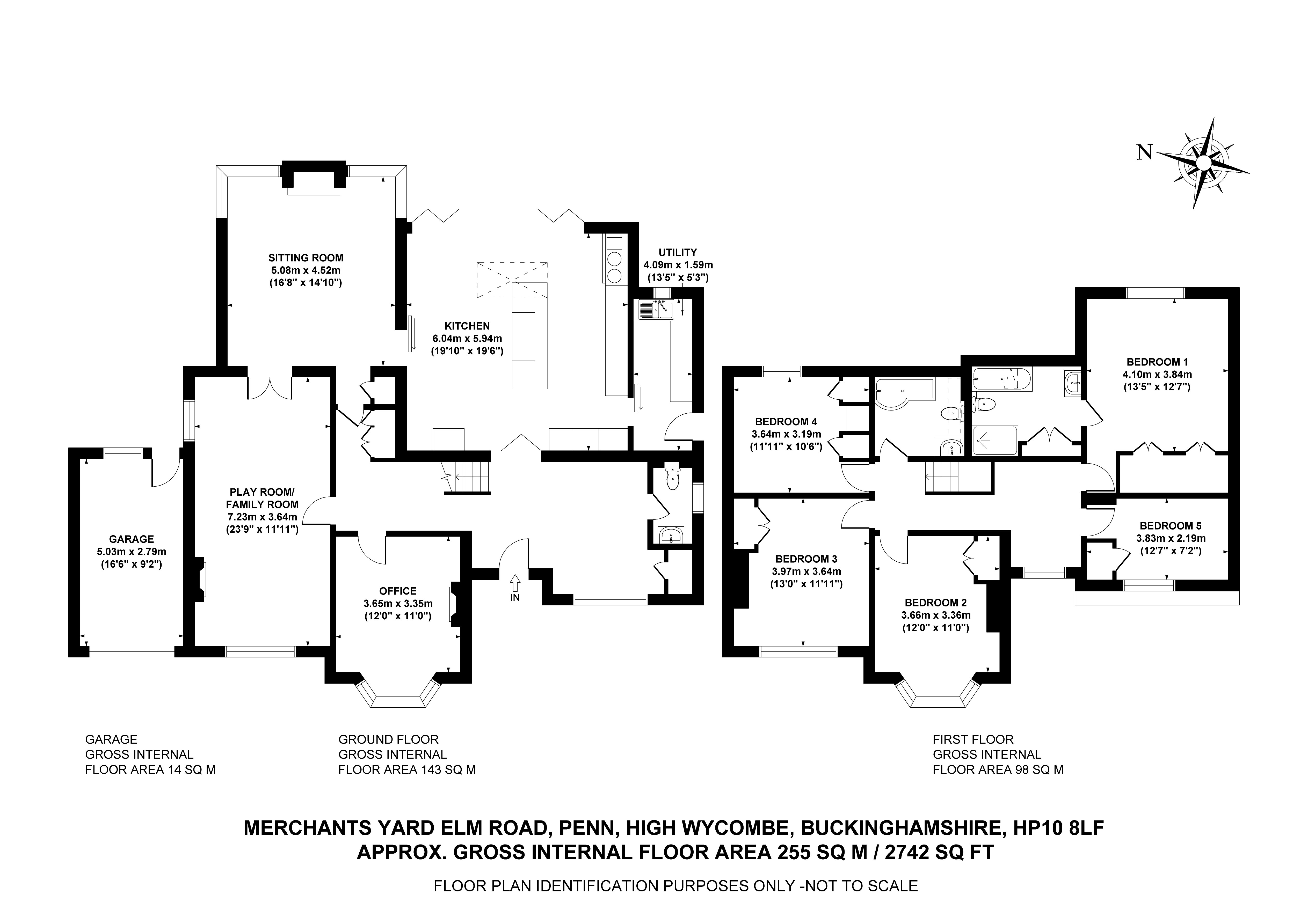 5 Bedrooms Detached house for sale in Elm Road, Penn, High Wycombe, Buckinghamshire HP10