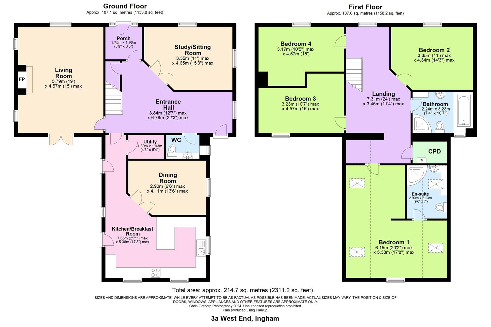 3a, West End, Lincoln floorplan