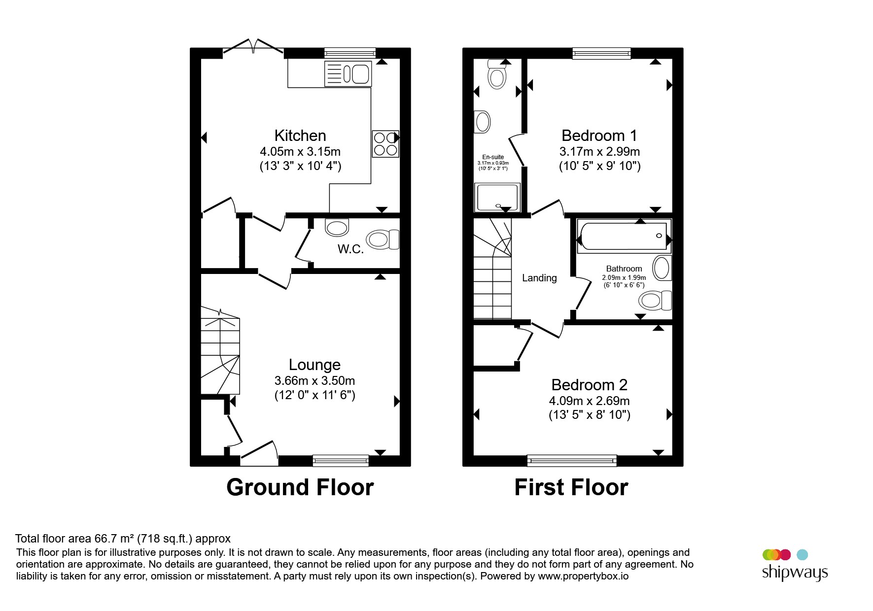 8, Crocus Way, Kidderminster floorplan