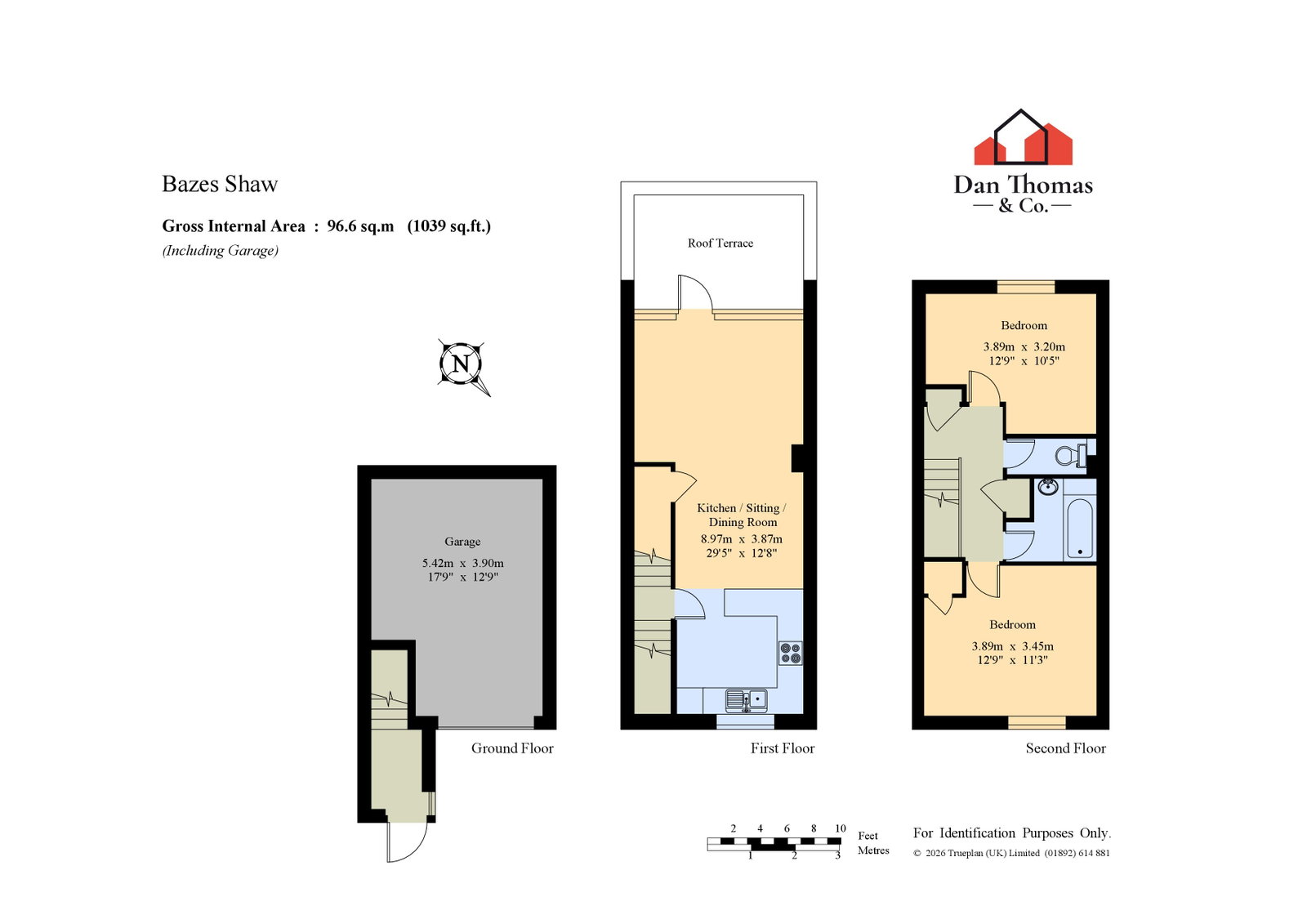 12, Bazes Shaw, Longfield floorplan