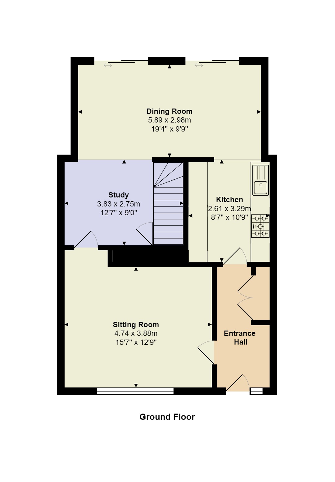 East Street, Adstock, Buckingham MK18, 3 bedroom terraced house for