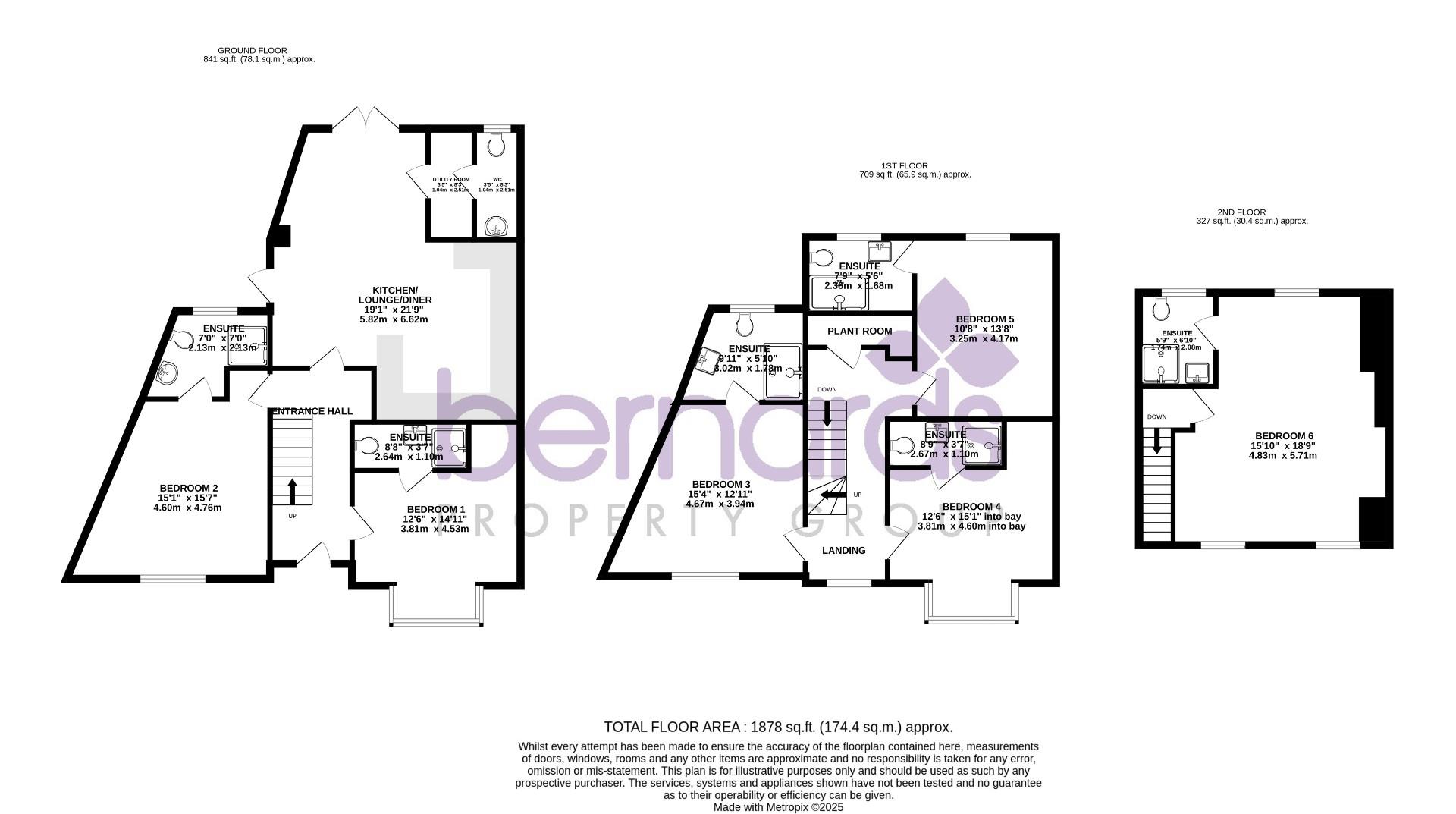 Room 2, 180 Stride Avenue, Portsmouth floorplan