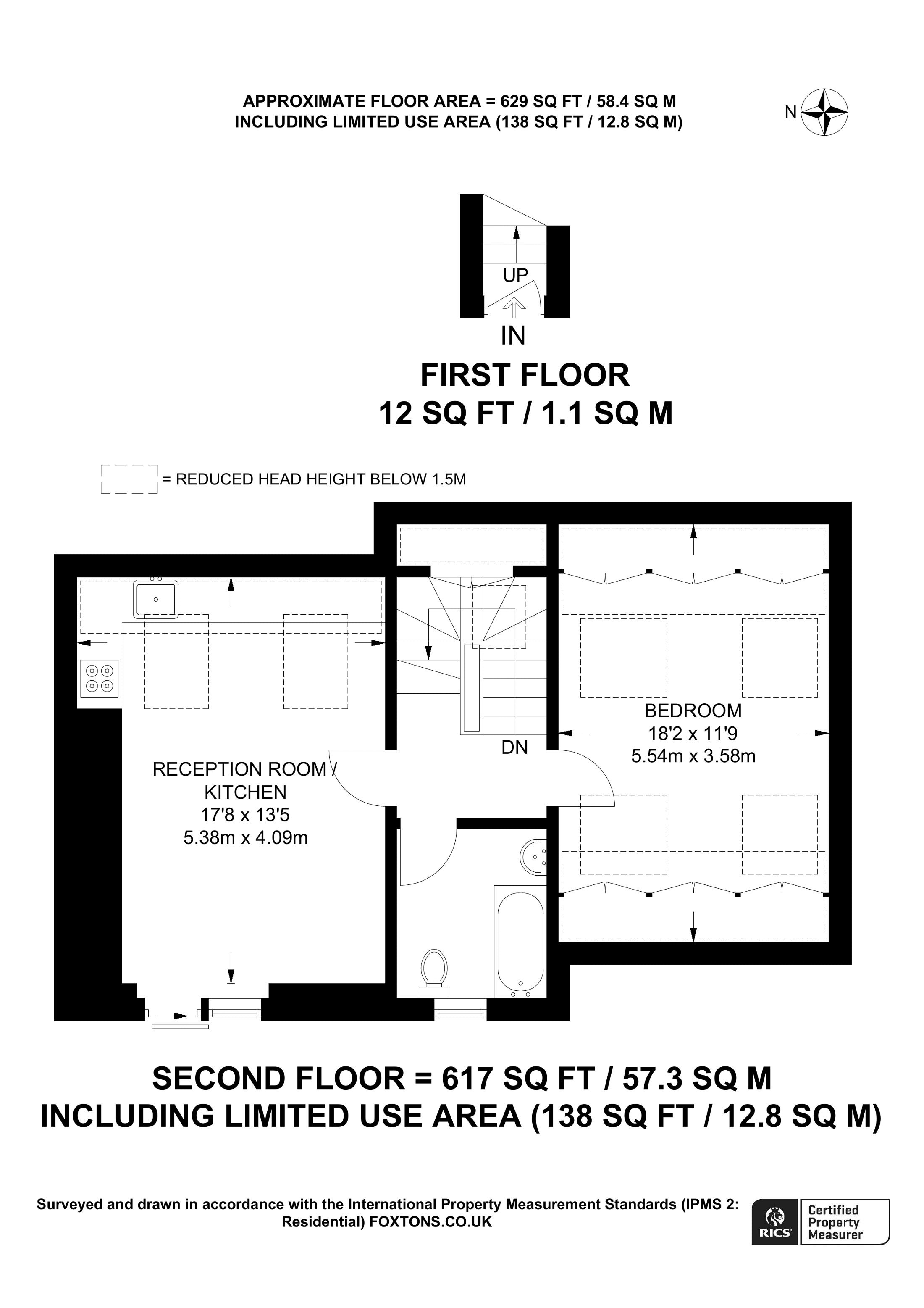 Norbury Court Road, Norbury, London SW16, 1 bedroom flat for sale