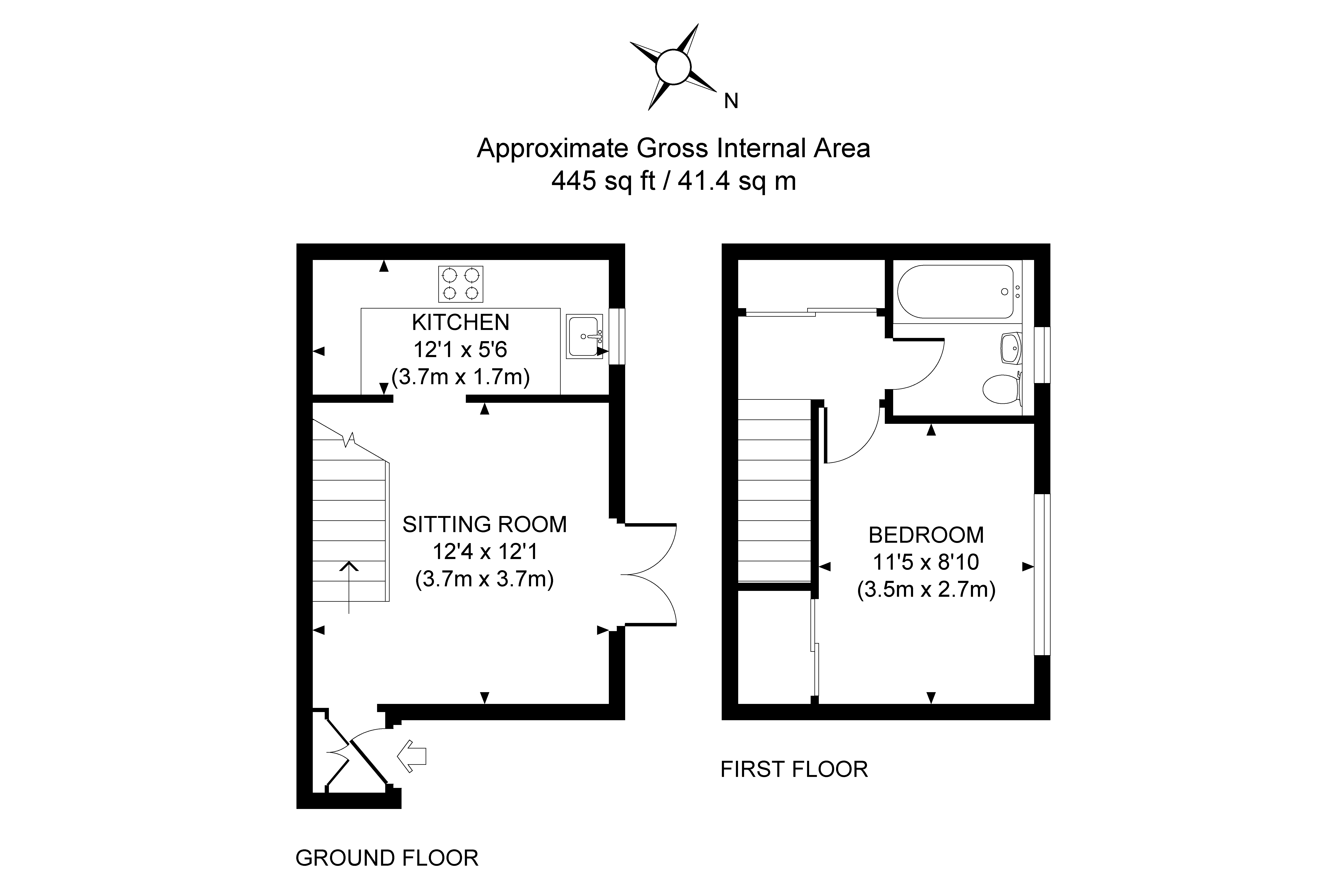 1 Bedrooms End terrace house for sale in Woking, Surrey GU22