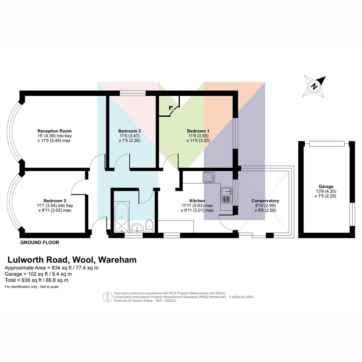 Lulworth Road, Vartrees, Wareham floorplan