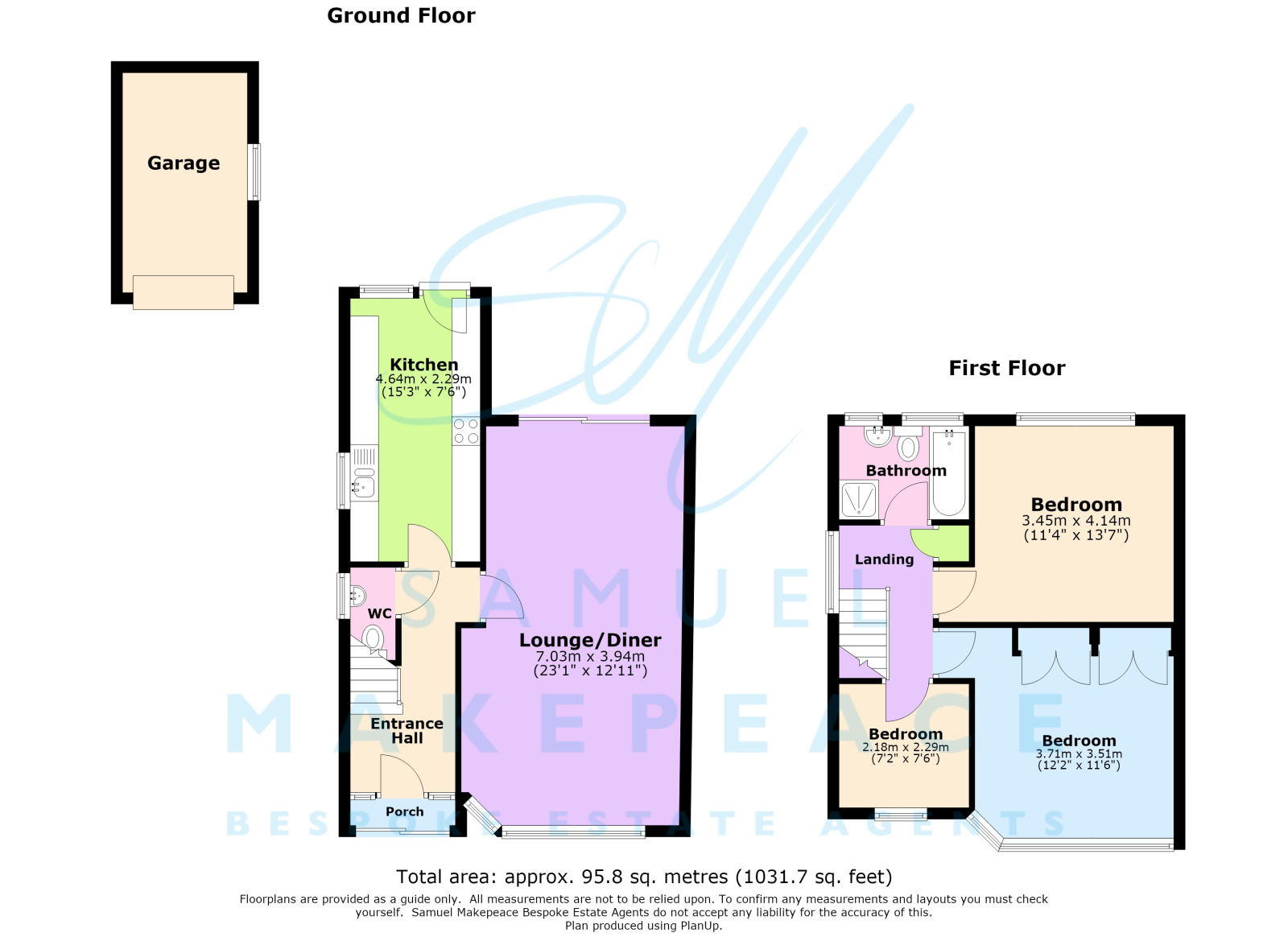 8 Greenside Avenue, Stockton Brook, Stoke-on-Trent floorplan