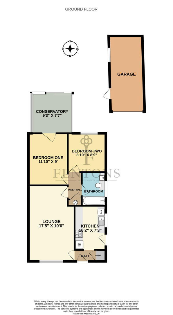 9, Wavring Avenue, Frinton-on-Sea floorplan