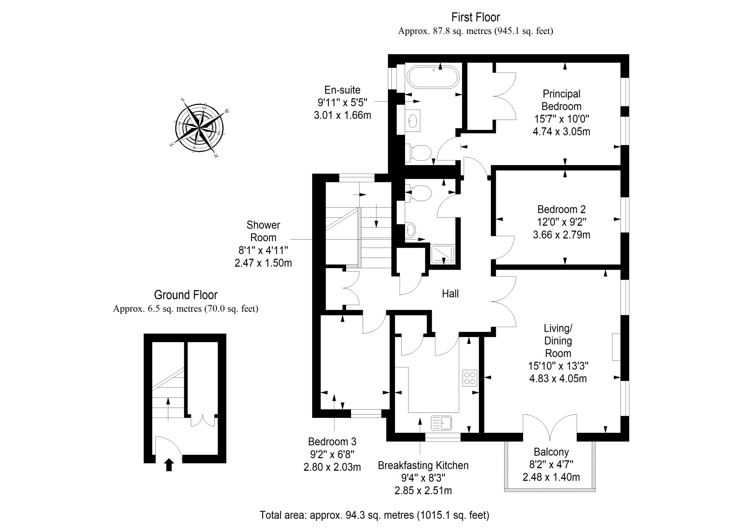 9, North Werber Park, Edinburgh floorplan