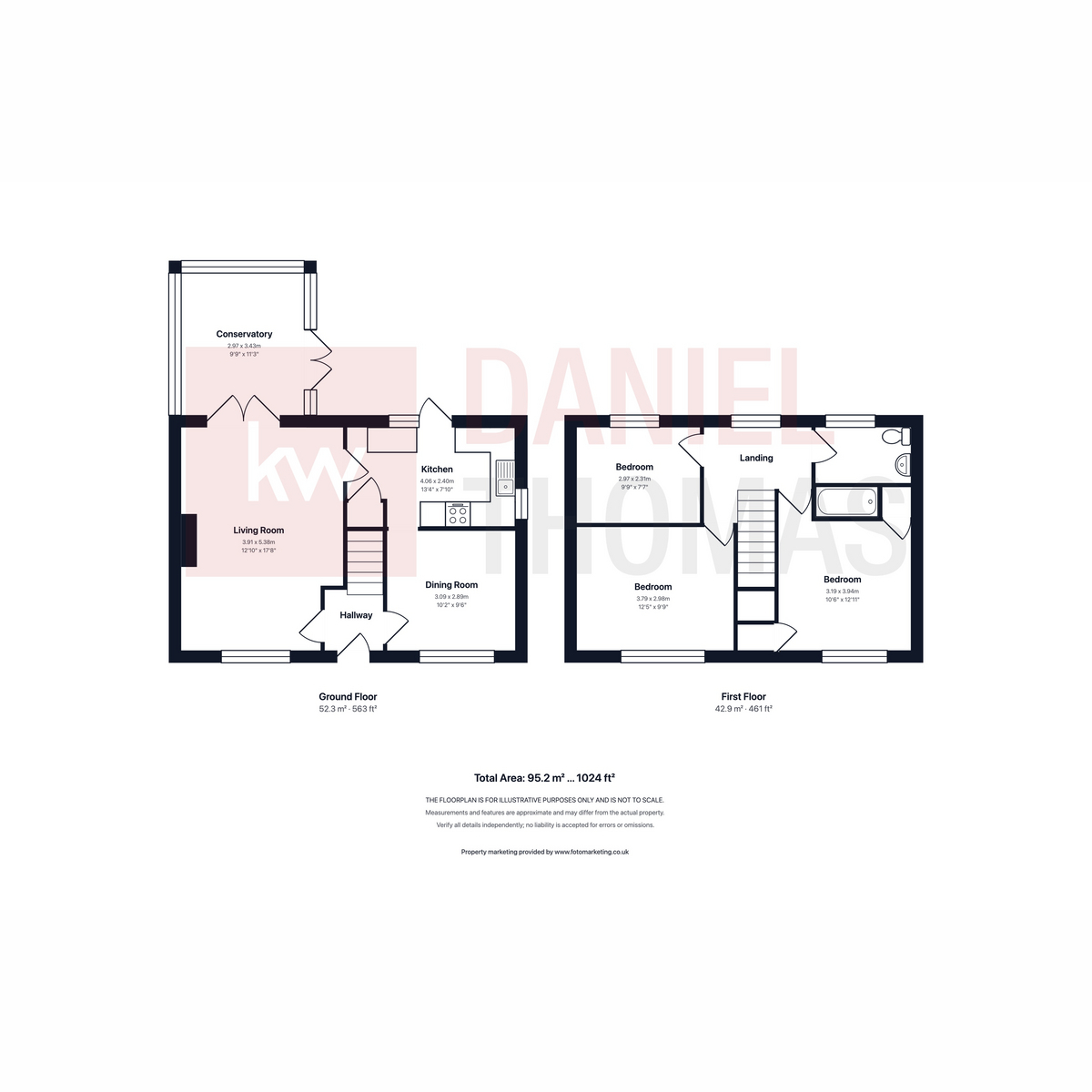 43, Harold Crescent, Waltham Abbey floorplan