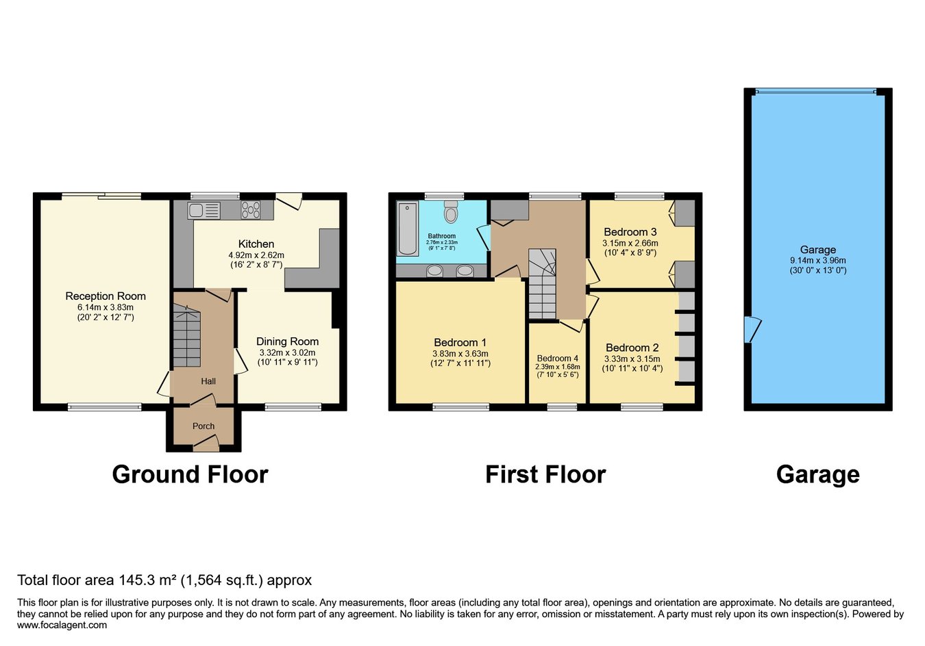 1, Tonstall Road, Mitcham floorplan