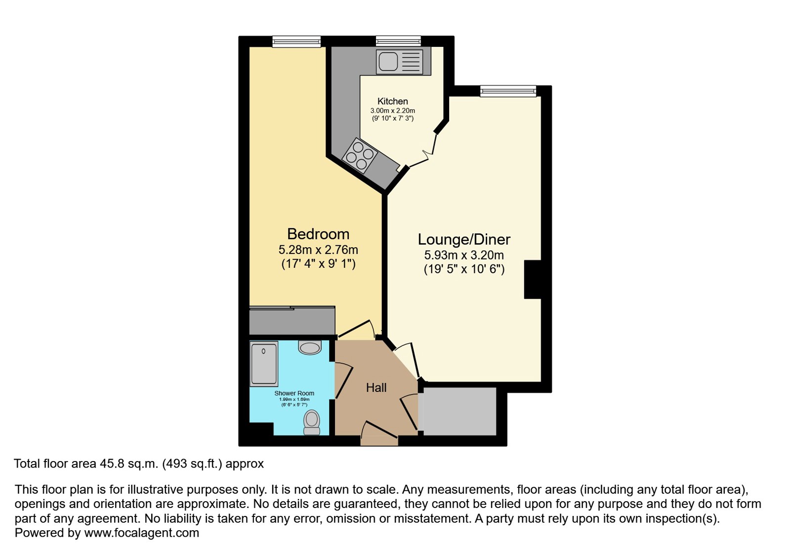 27, Ridings Court, Reigate floorplan