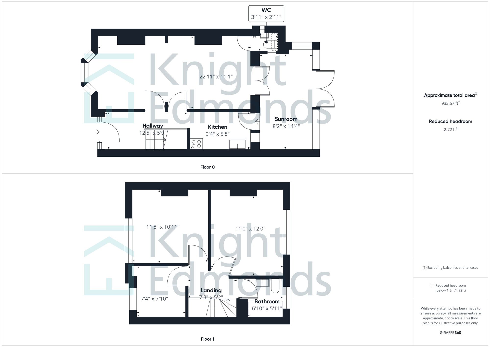 4 South Park Road, Maidstone floorplan