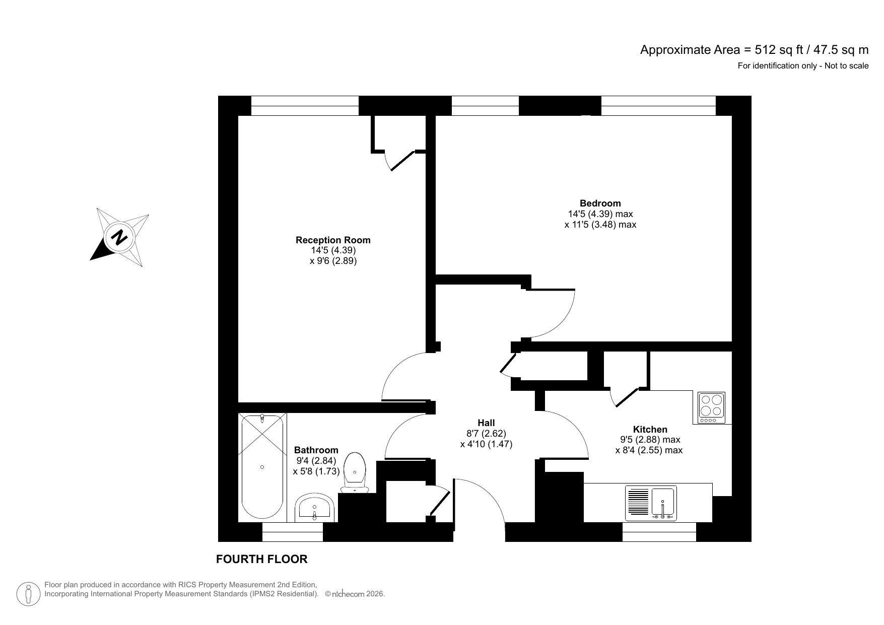 38, Porthcawe Road, London floorplan