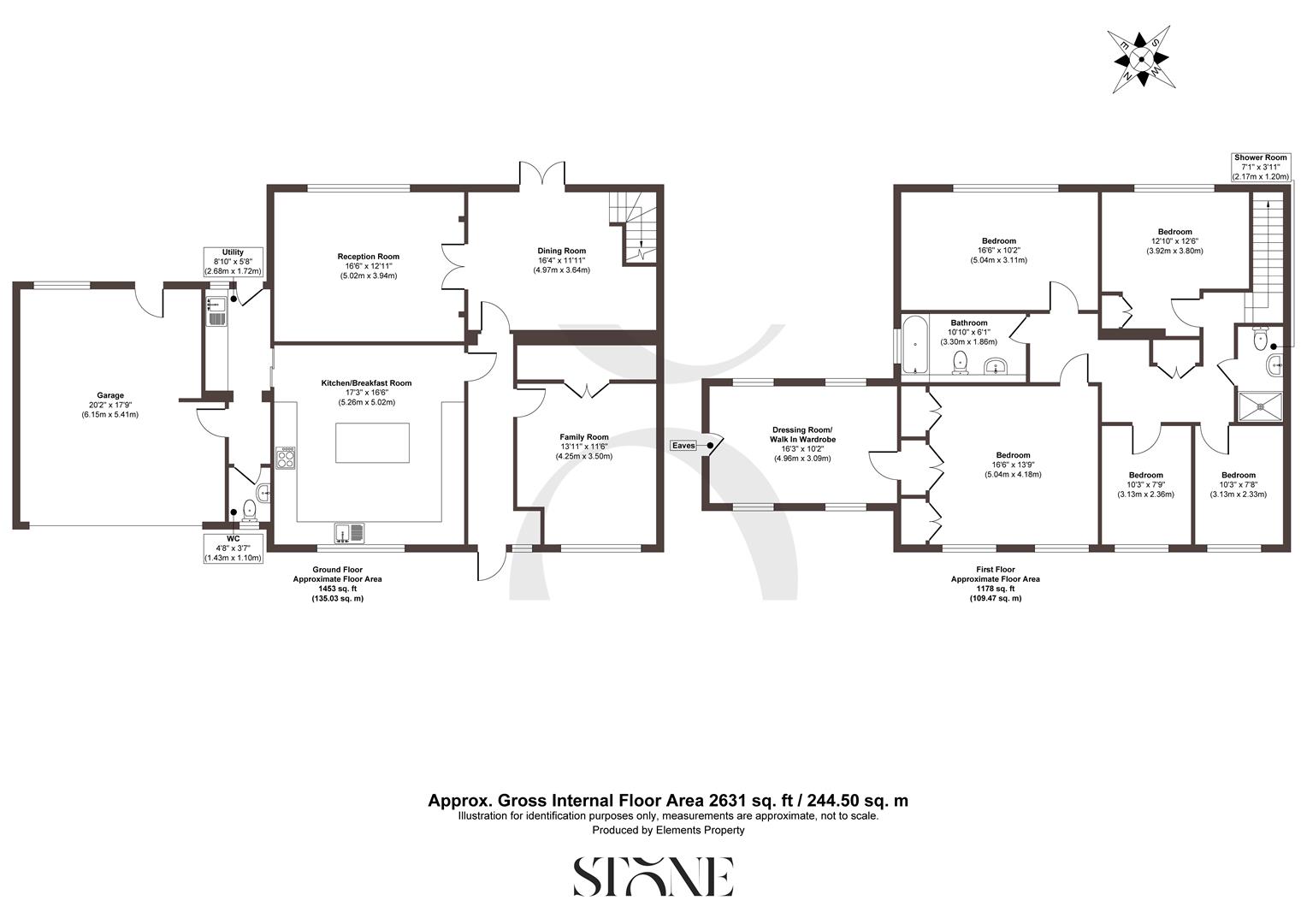 Park Lodge, High Road, Upper Gatton, Reigate floorplan