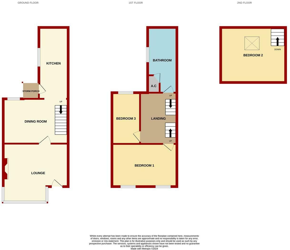 Tywald, Broad Street, Cinderford floorplan