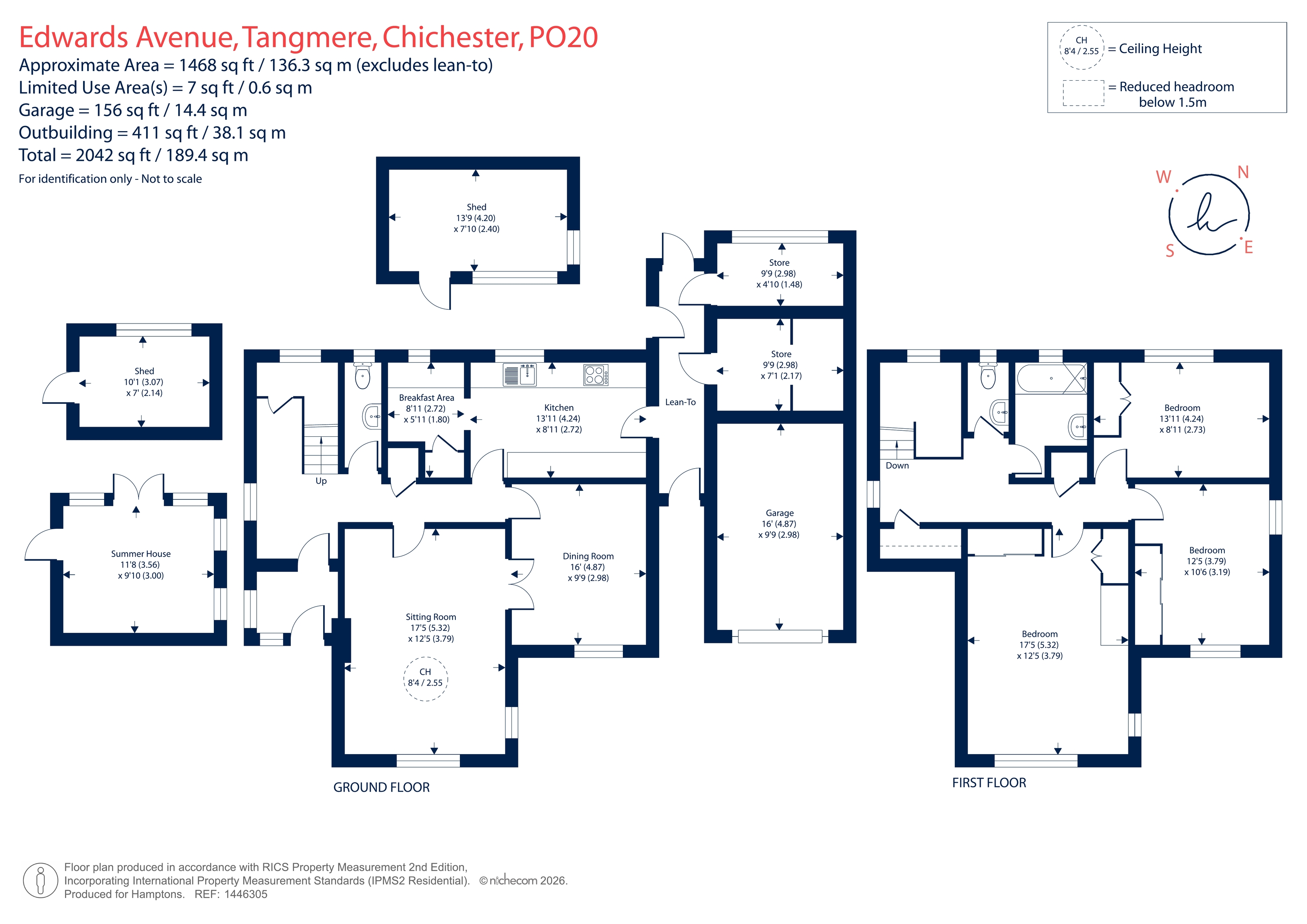 28, Edwards Avenue, Chichester floorplan