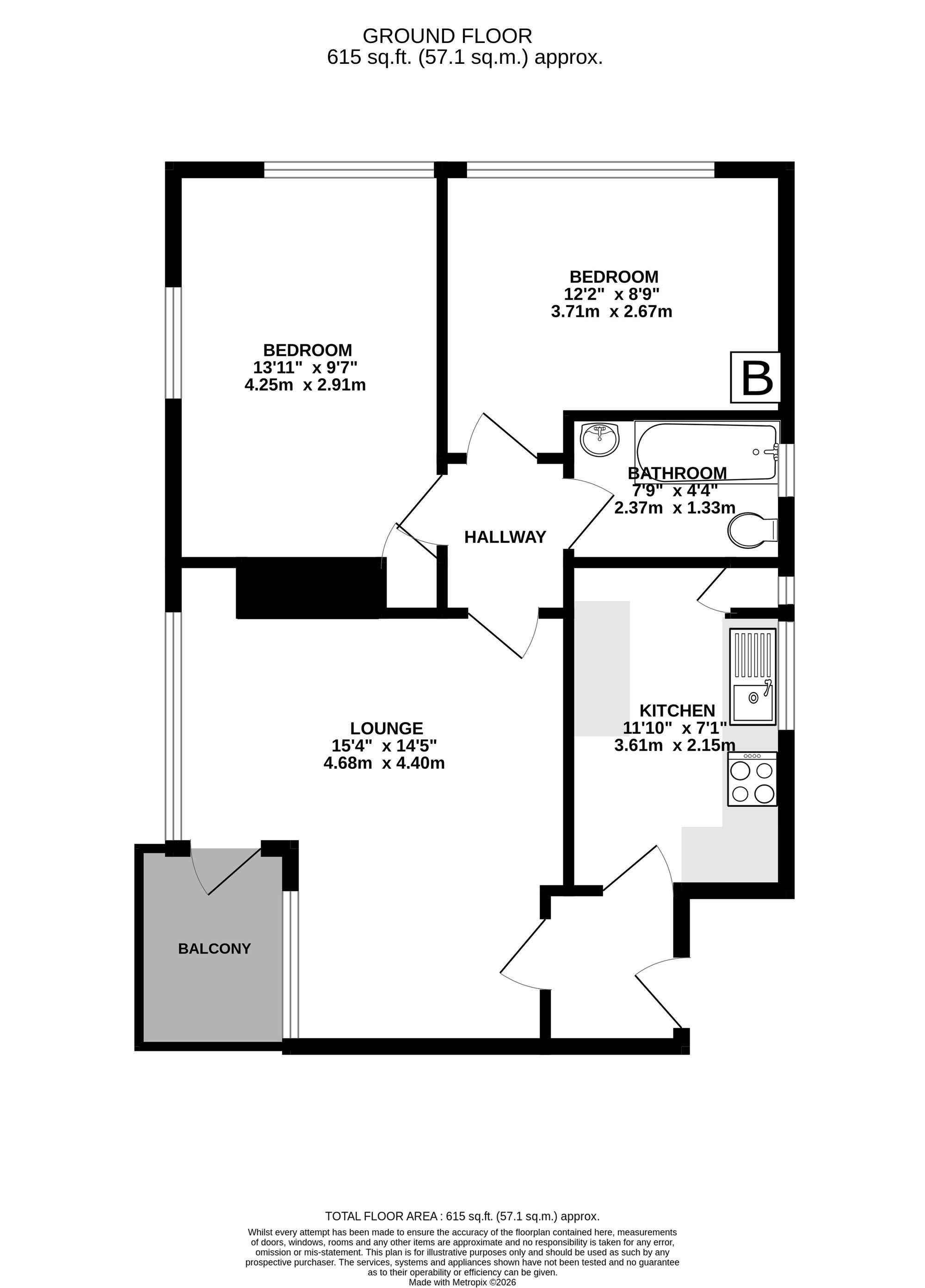 12 Harris Court Saracen Way, Penryn floorplan