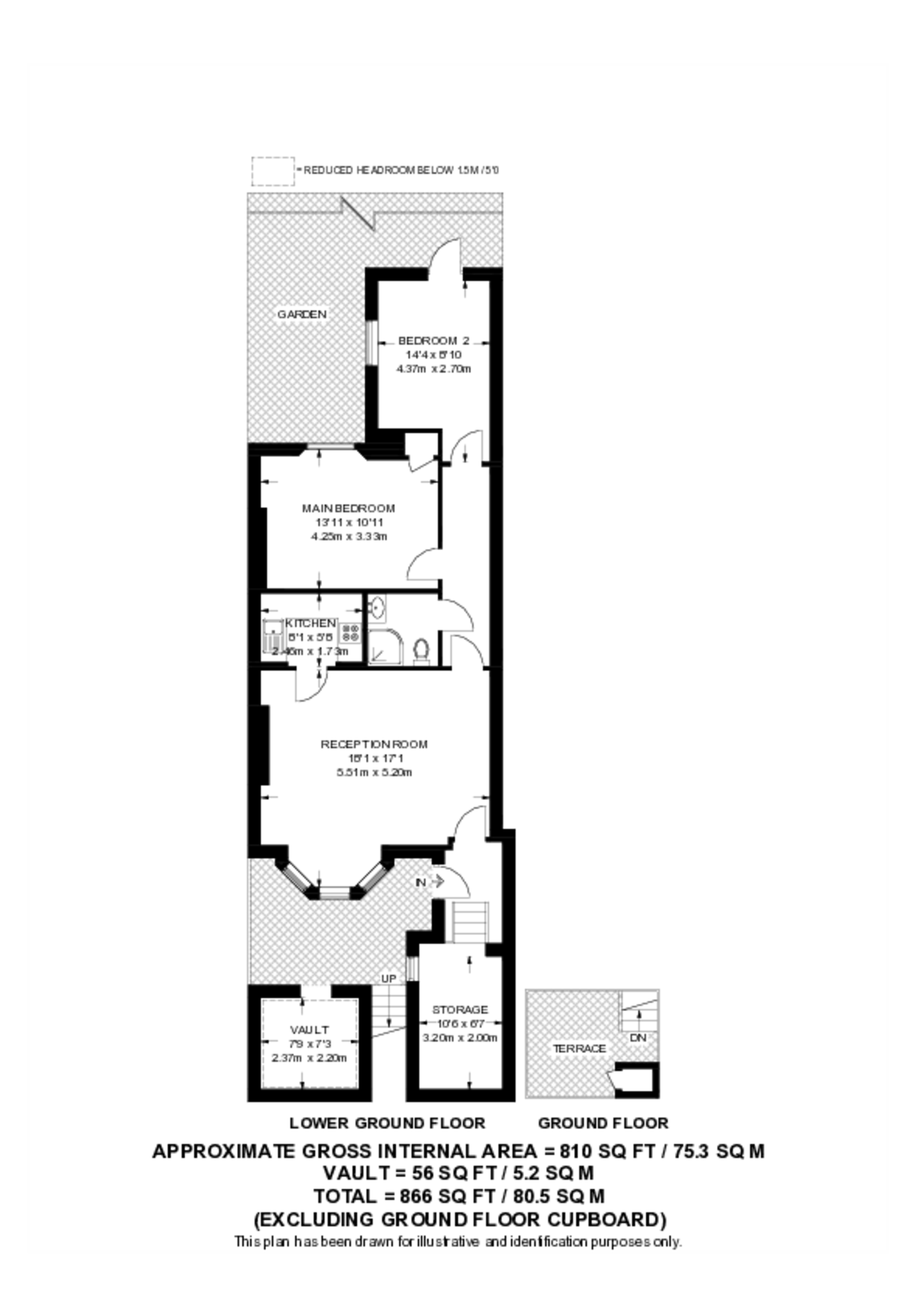 Belgrave Gardens, St John's Wood floorplan
