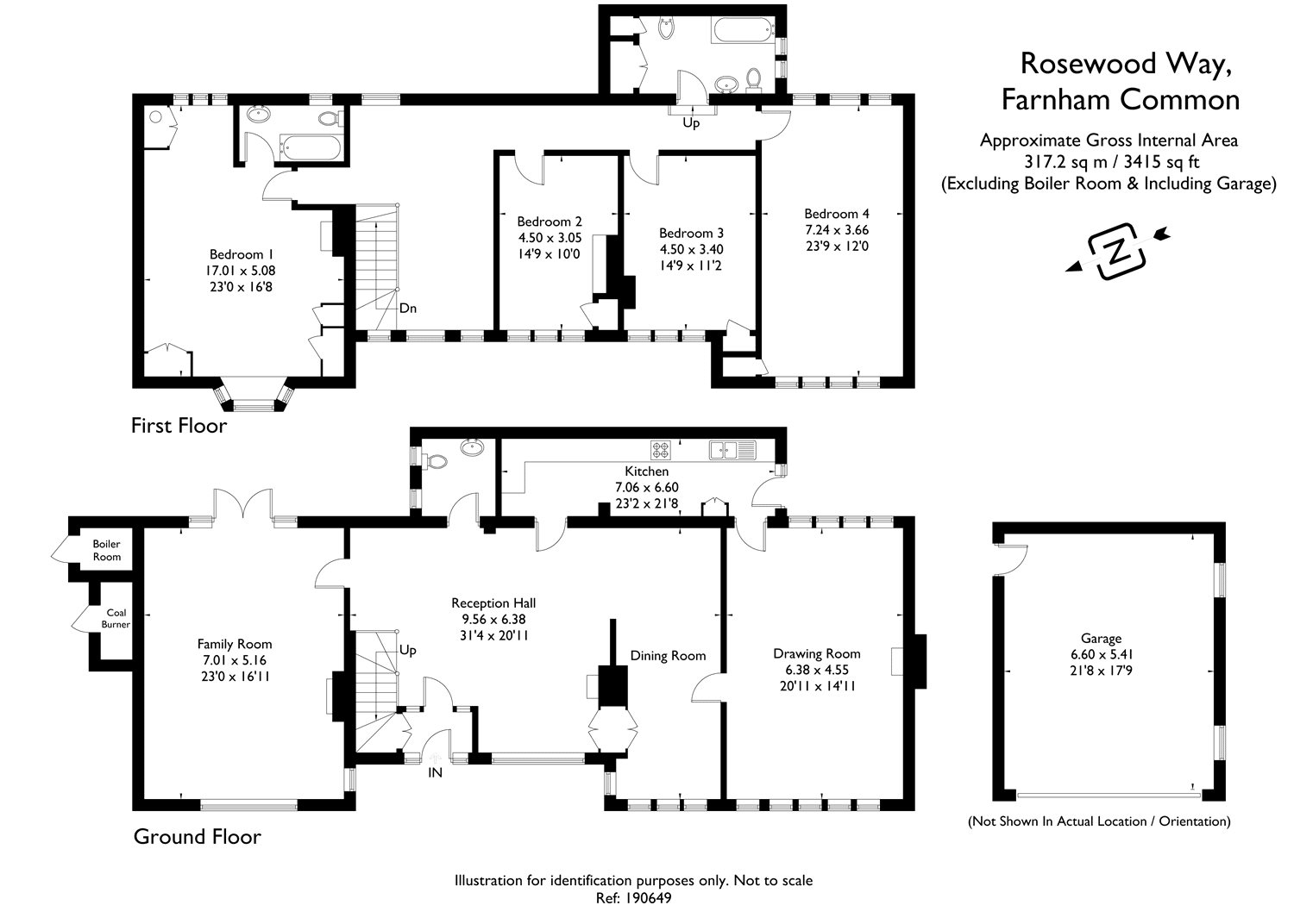 4 Bedrooms  for sale in Rosewood Way, Farnham Common, Buckinghamshire SL2