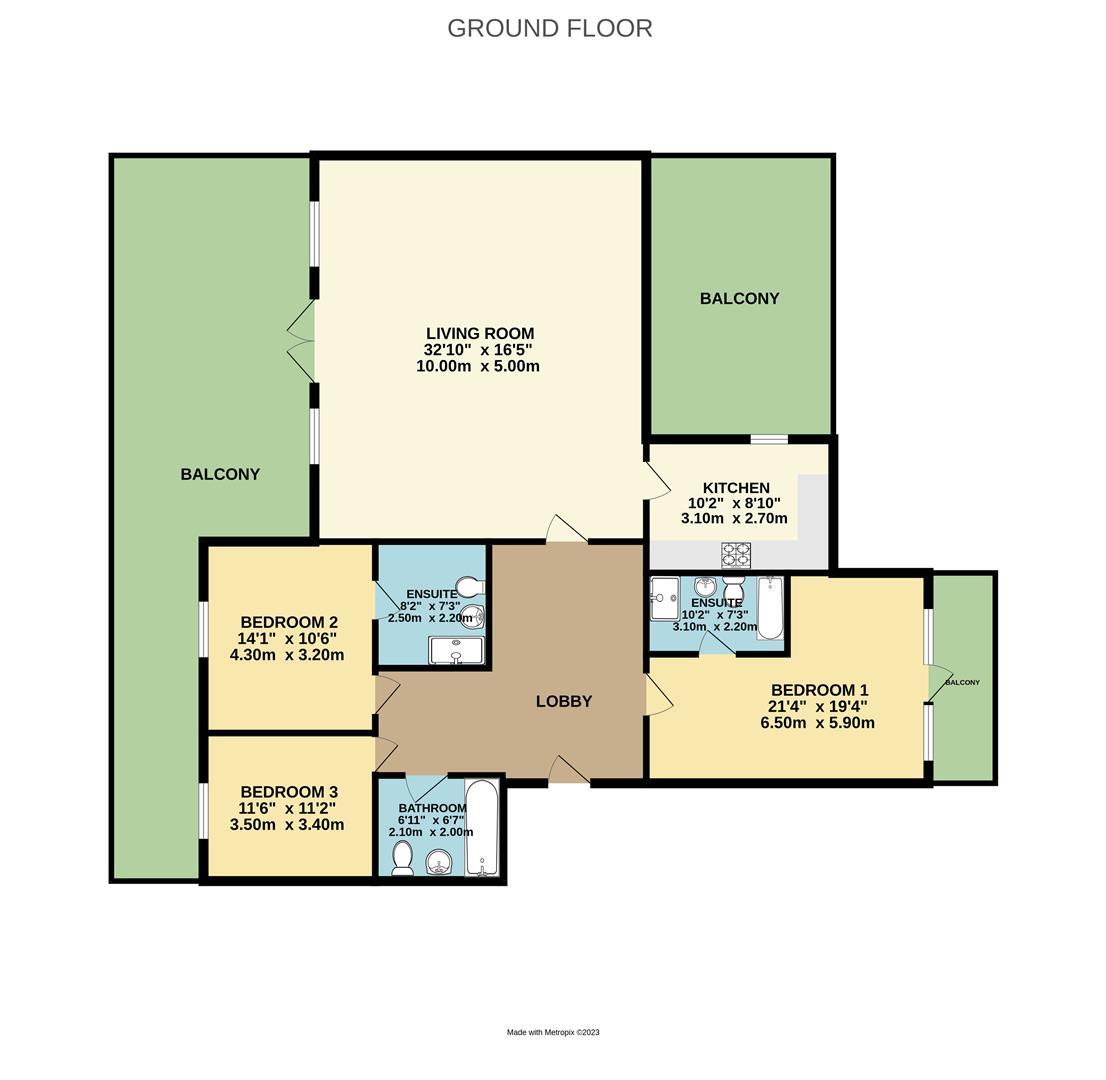 35 Centauri Court, Midway Quay, Eastbourne floorplan