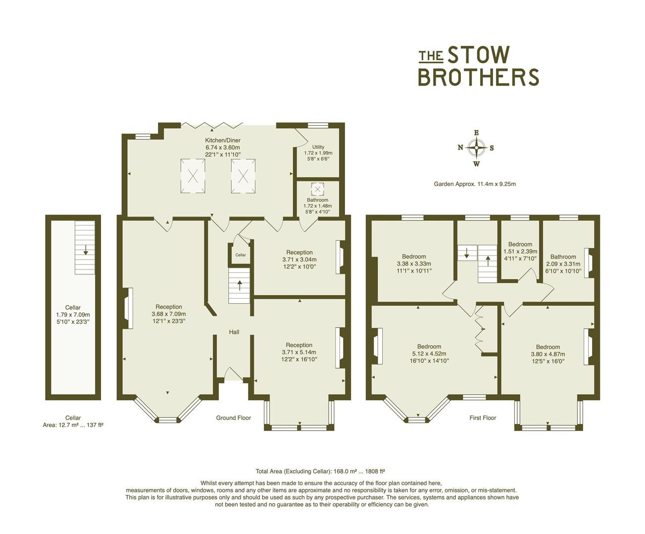 Courtland Avenue, Ilford floorplan