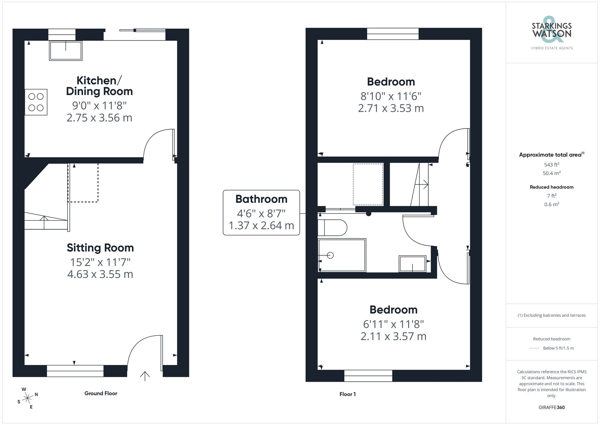 3 Horsford Street, Norwich floorplan